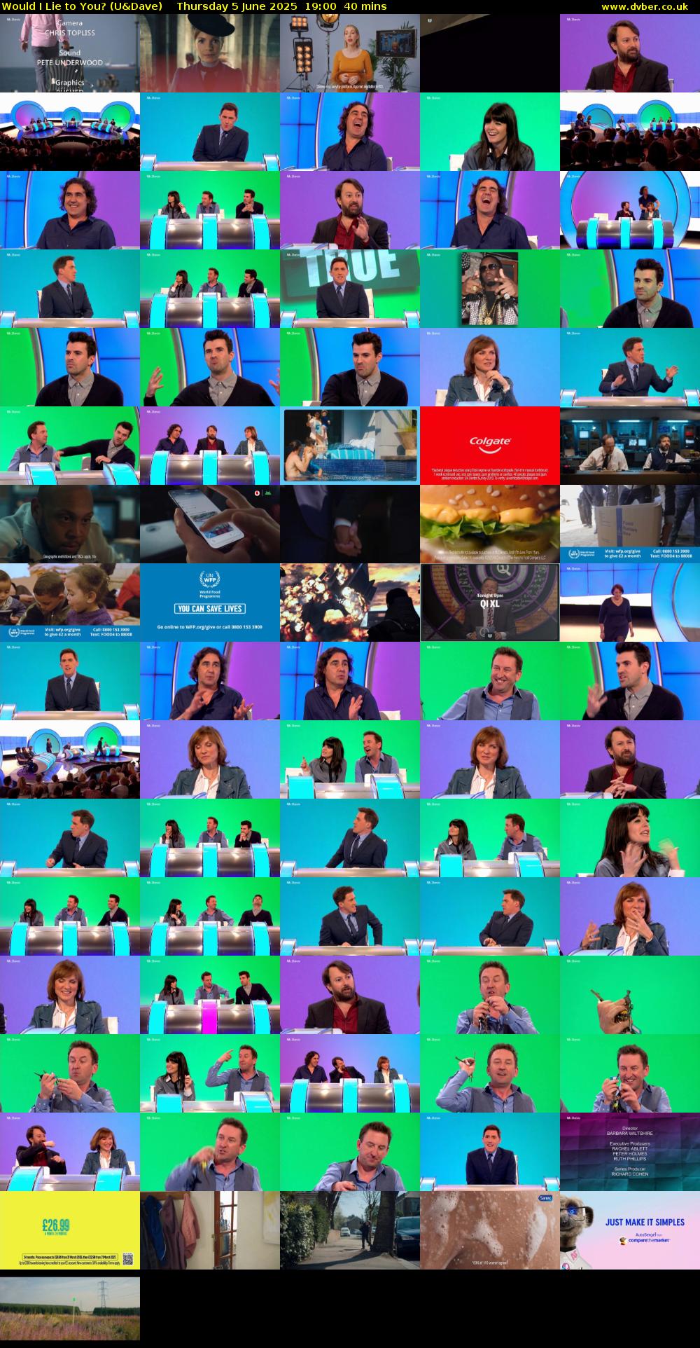Would I Lie to You? (U&Dave) Thursday 5 June 2025 19:00 - 19:40