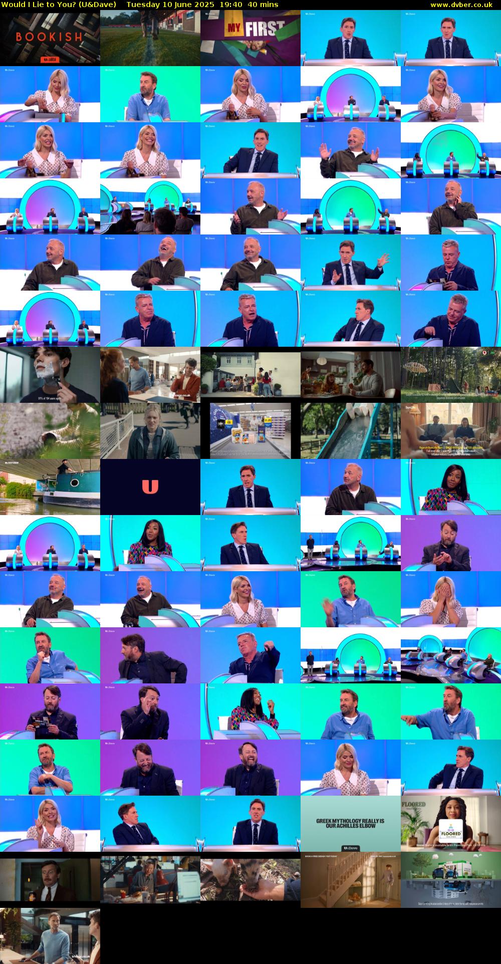 Would I Lie to You? (U&Dave) Tuesday 10 June 2025 19:40 - 20:20