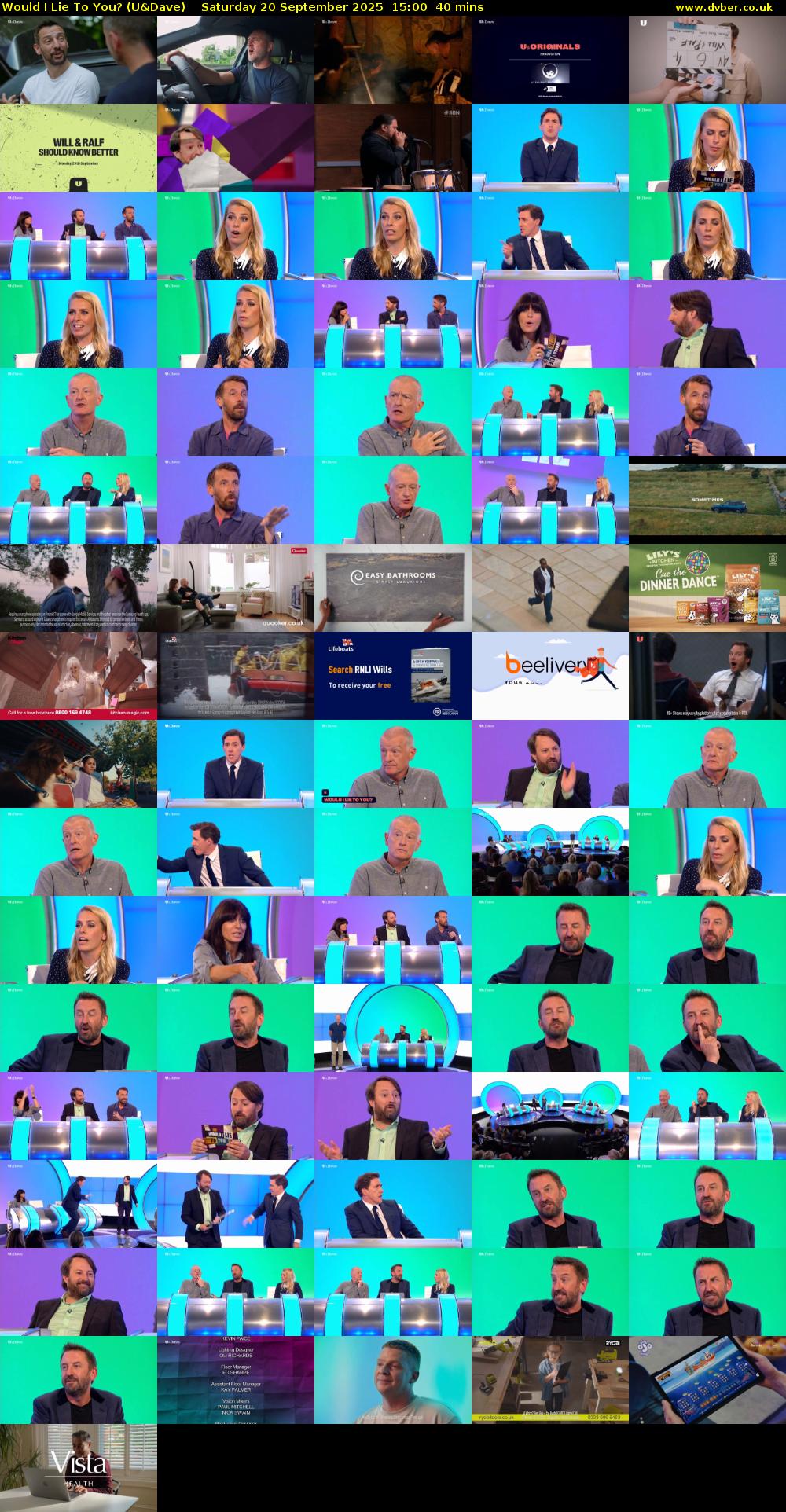 Would I Lie to You? (U&Dave) Saturday 20 September 2025 15:00 - 15:40