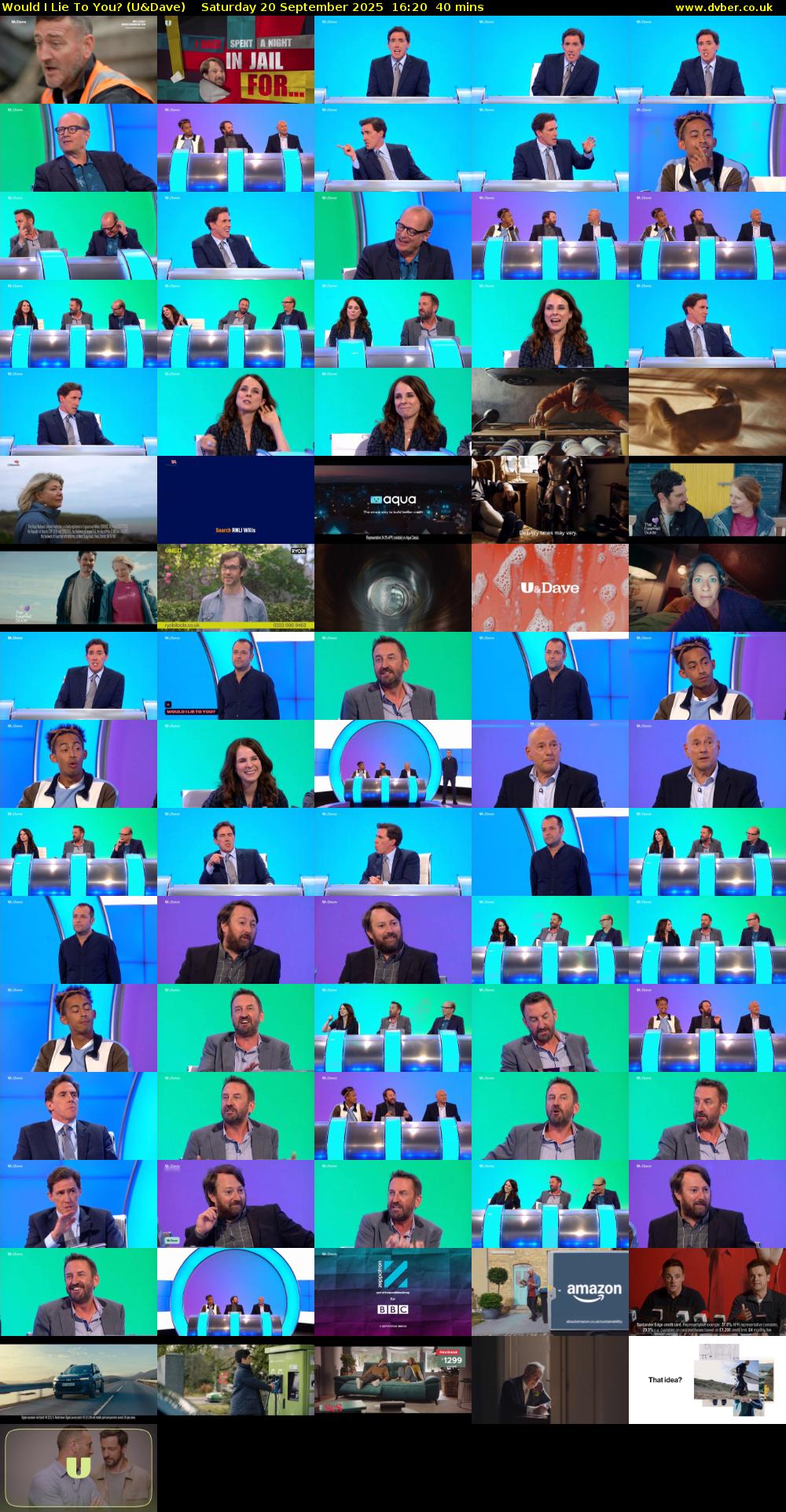 Would I Lie to You? (U&Dave) Saturday 20 September 2025 16:20 - 17:00