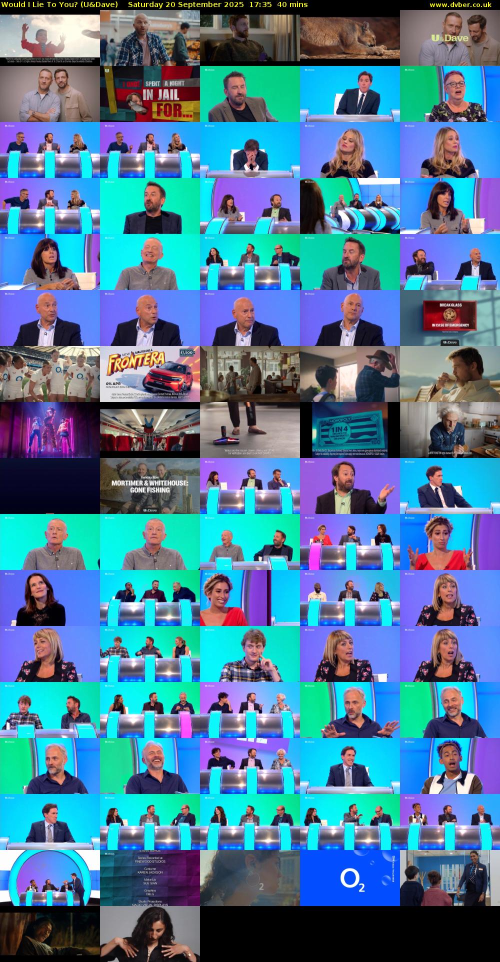 Would I Lie to You? (U&Dave) Saturday 20 September 2025 17:35 - 18:15
