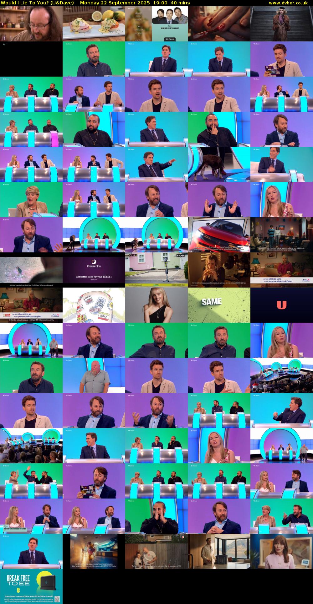 Would I Lie to You? (U&Dave) Monday 22 September 2025 19:00 - 19:40