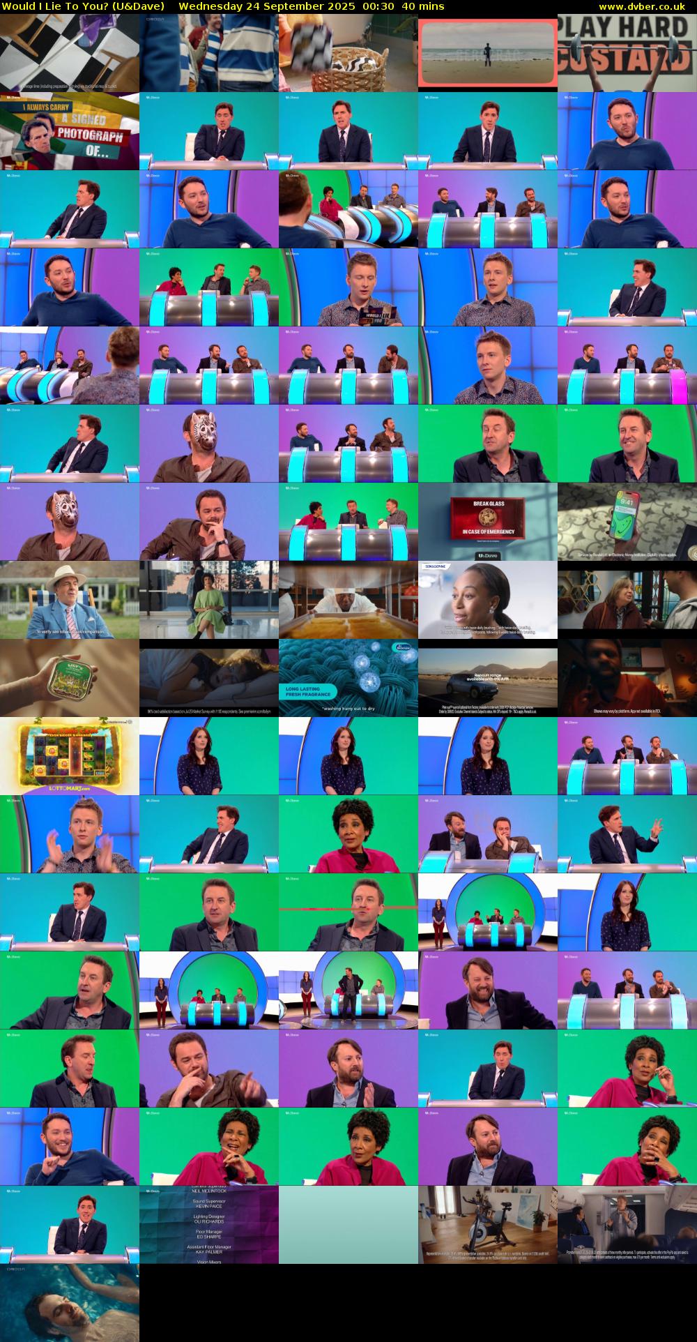 Would I Lie to You? (U&Dave) Wednesday 24 September 2025 00:30 - 01:10