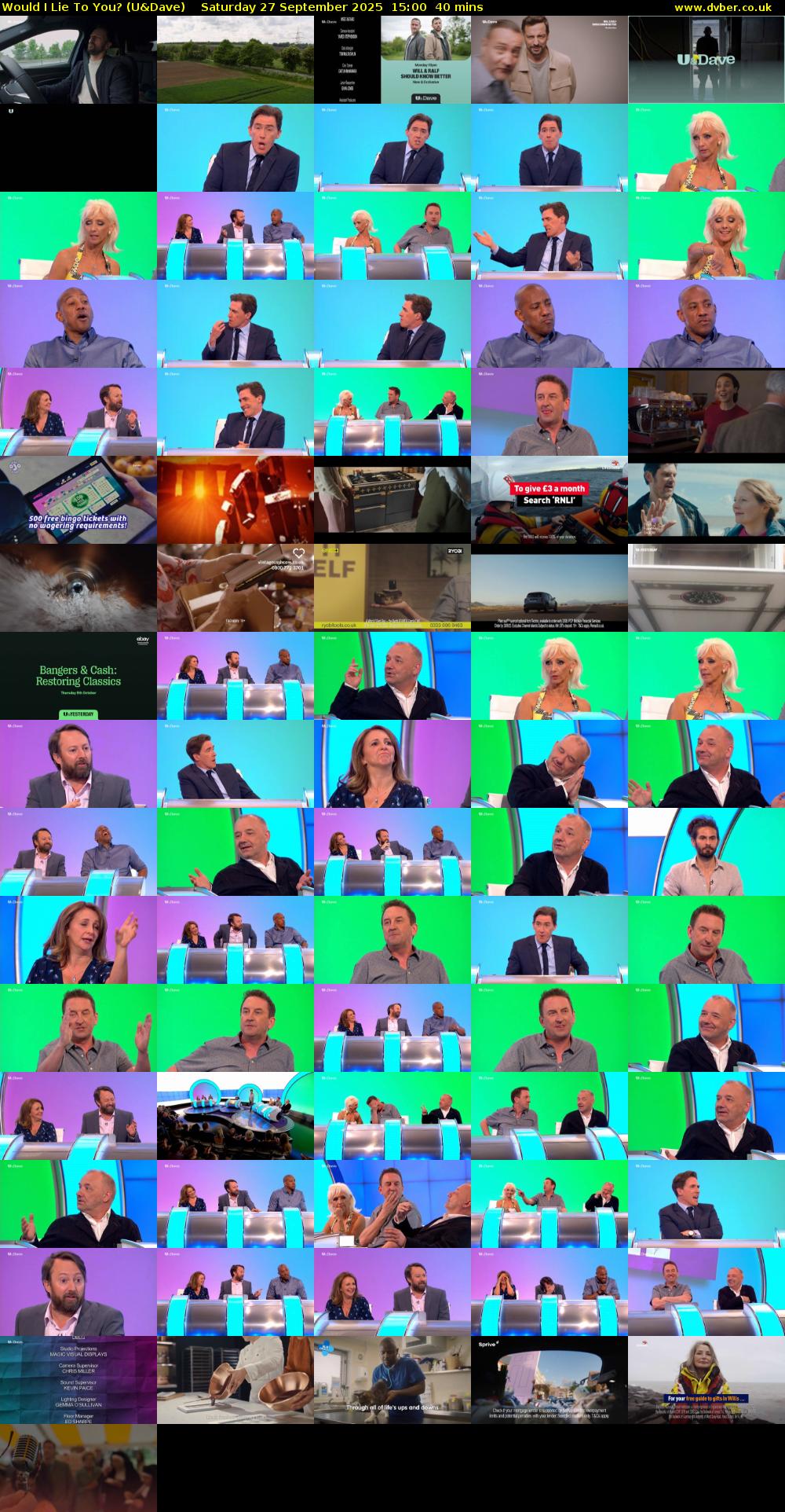 Would I Lie to You? (U&Dave) Saturday 27 September 2025 15:00 - 15:40