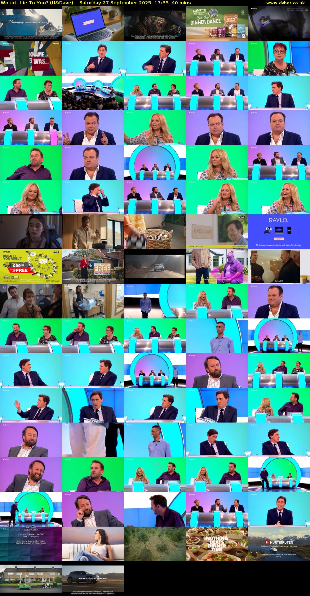 Would I Lie to You? (U&Dave) Saturday 27 September 2025 17:35 - 18:15