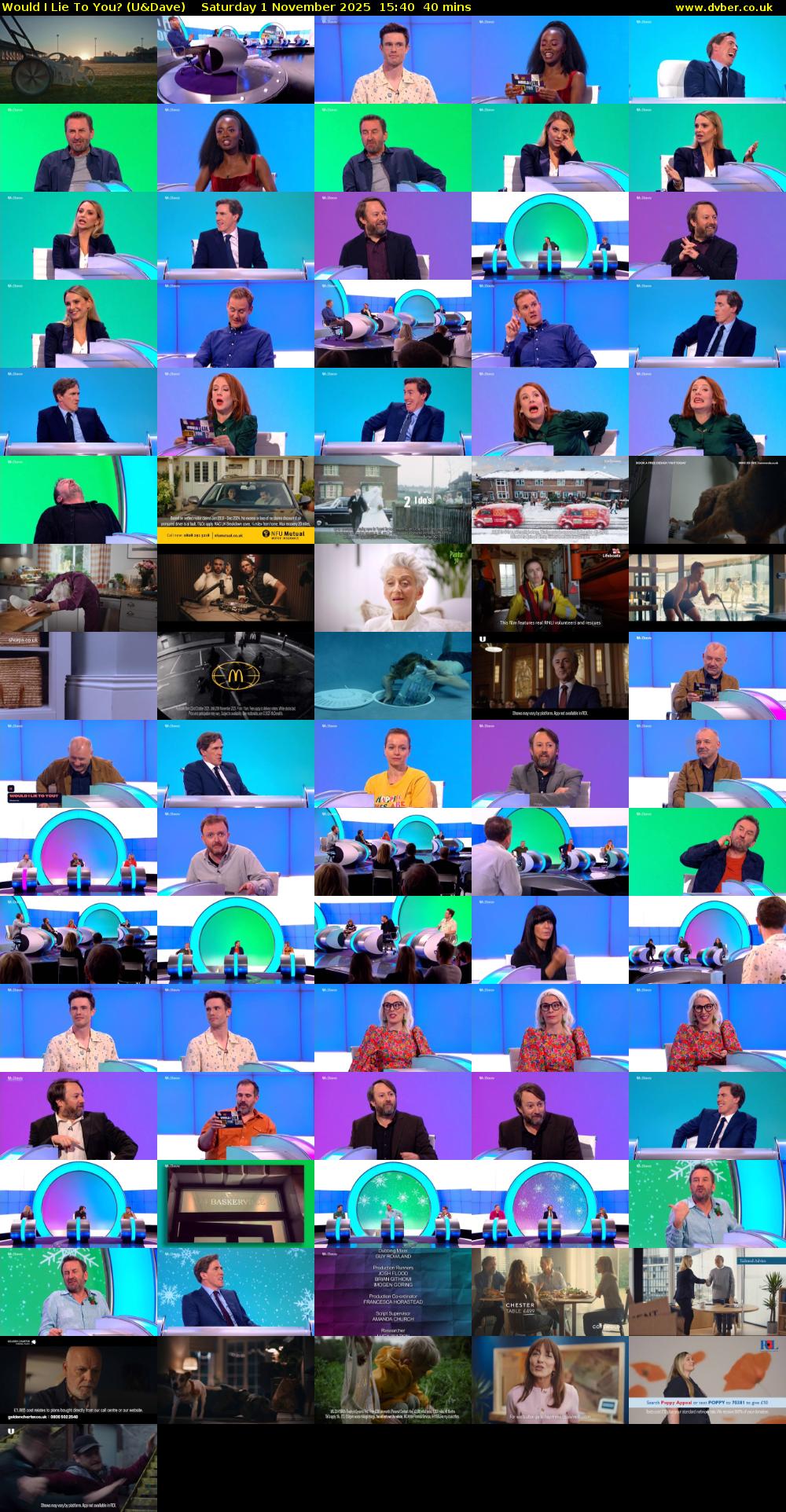 Would I Lie to You? (U&Dave) Saturday 1 November 2025 15:40 - 16:20