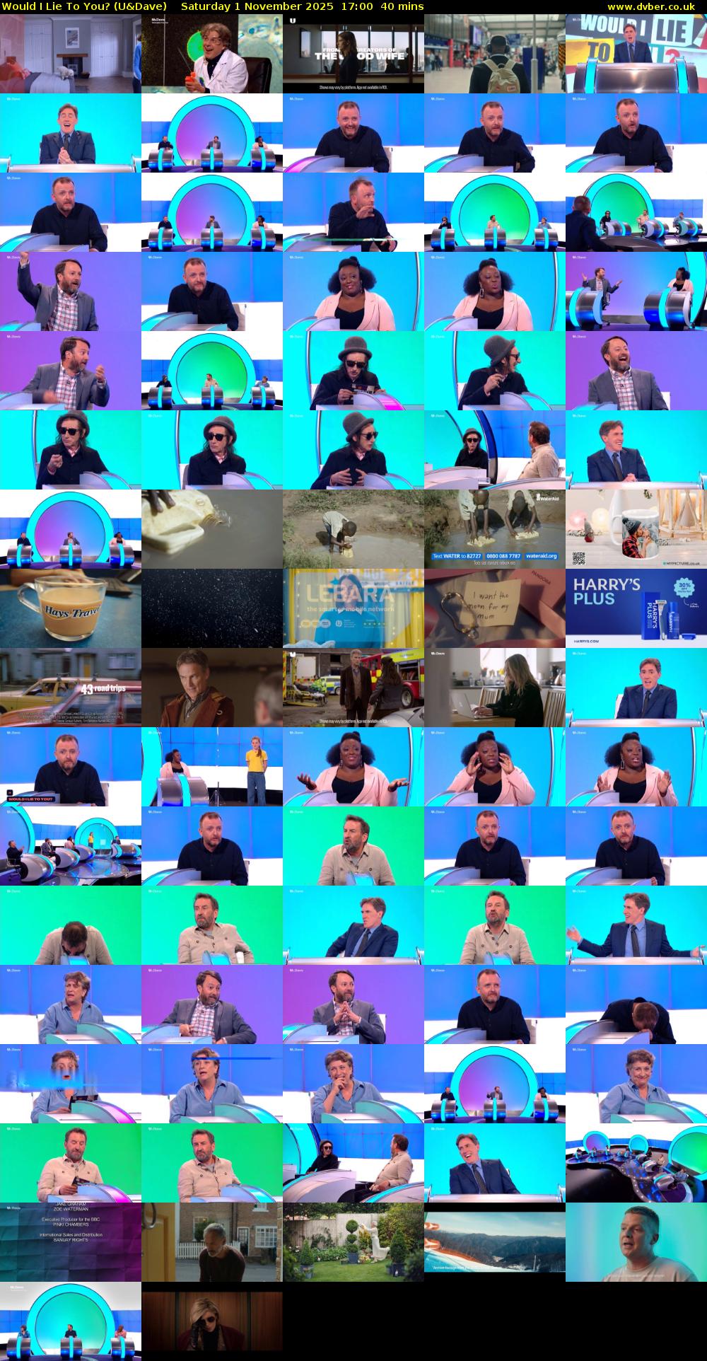 Would I Lie to You? (U&Dave) Saturday 1 November 2025 17:00 - 17:40