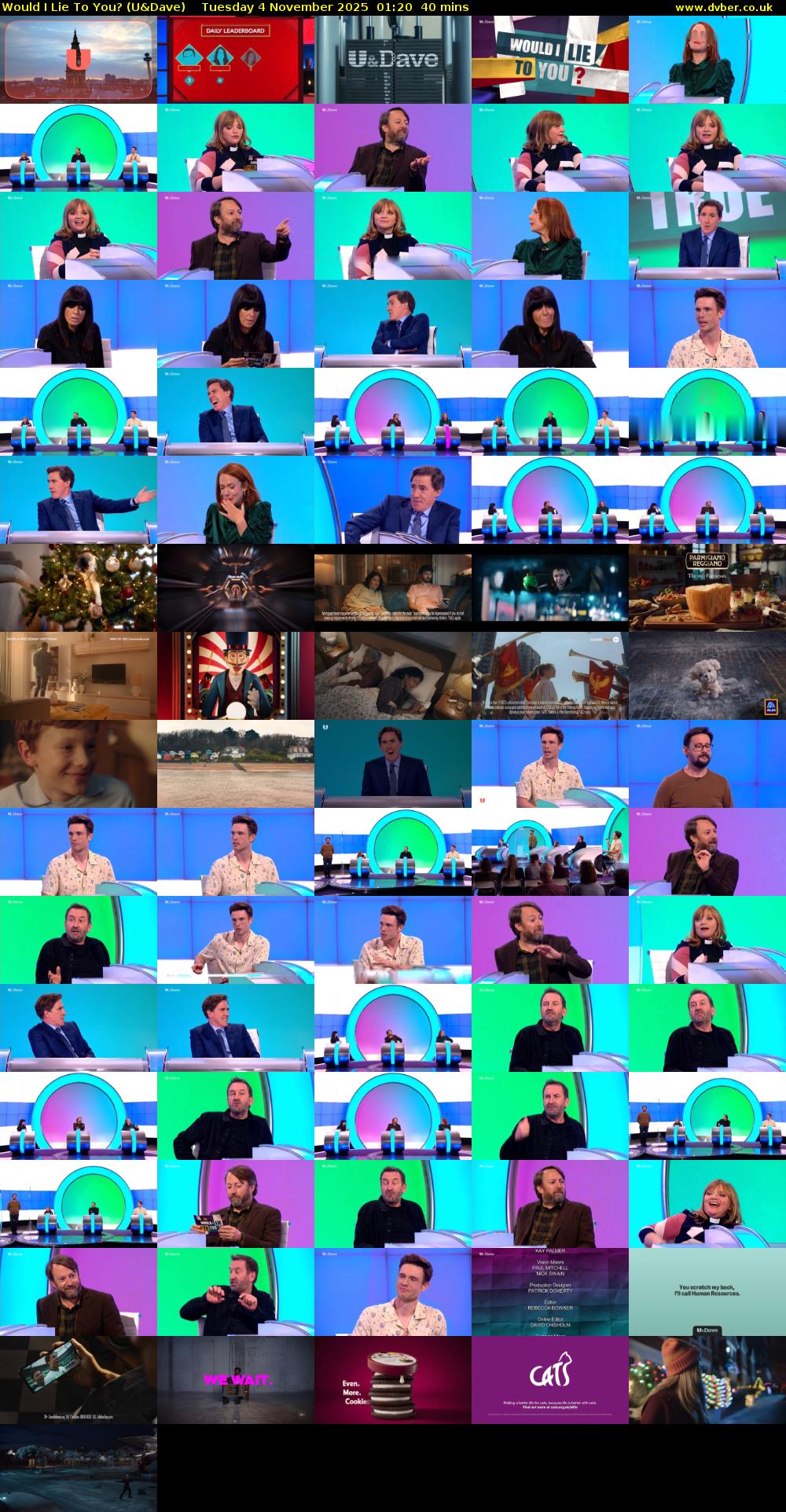 Would I Lie to You? (U&Dave) Tuesday 4 November 2025 01:20 - 02:00