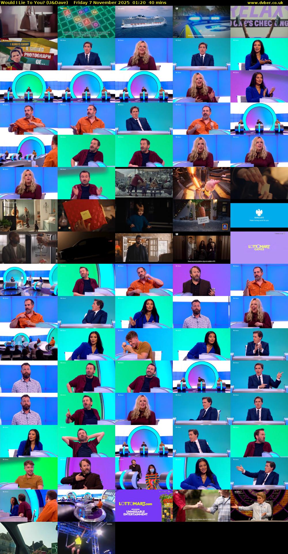 Would I Lie to You? (U&Dave) Friday 7 November 2025 01:20 - 02:00