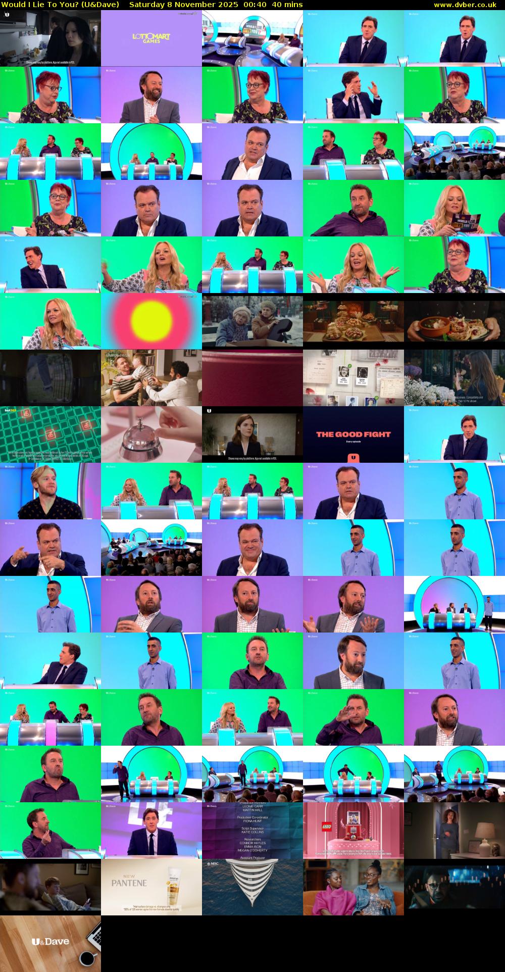 Would I Lie to You? (U&Dave) Saturday 8 November 2025 00:40 - 01:20