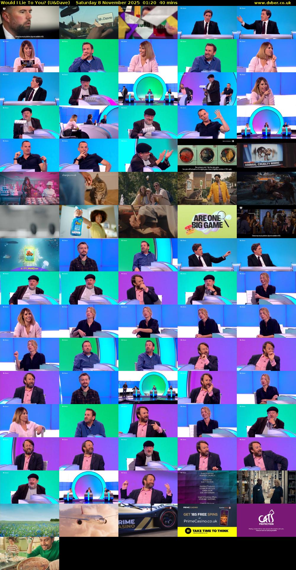 Would I Lie to You? (U&Dave) Saturday 8 November 2025 01:20 - 02:00