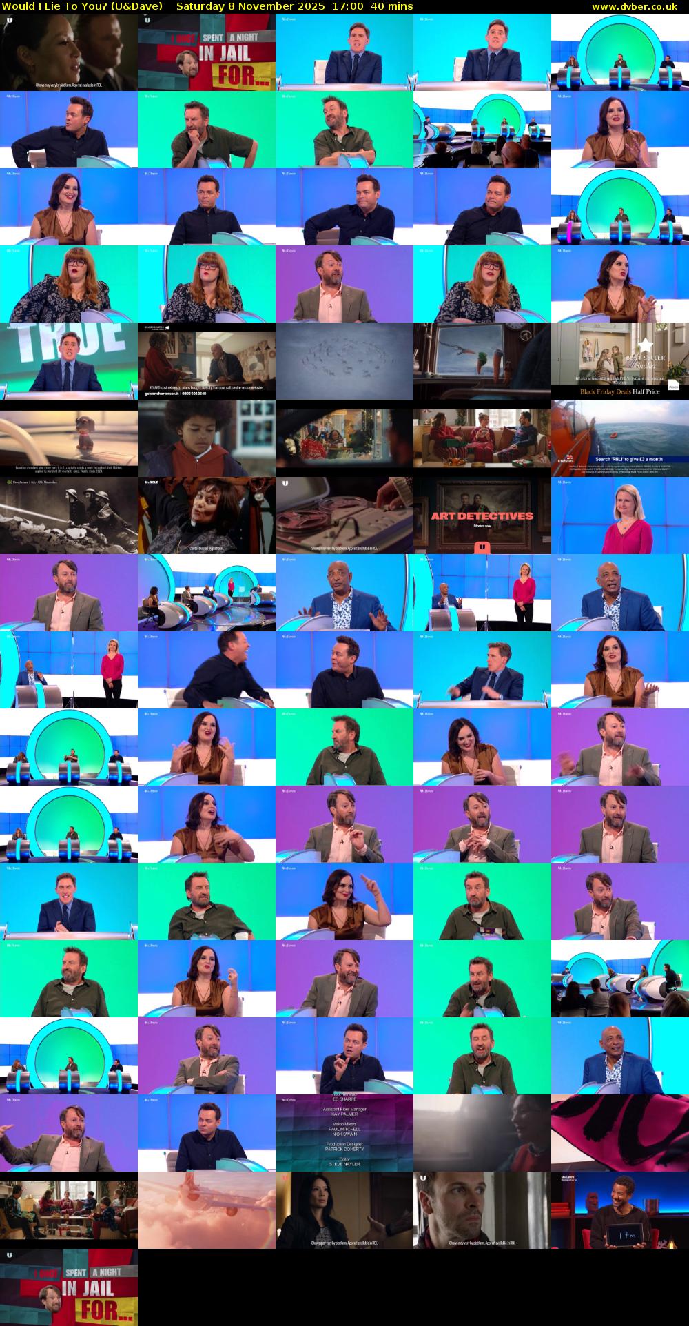 Would I Lie to You? (U&Dave) Saturday 8 November 2025 17:00 - 17:40