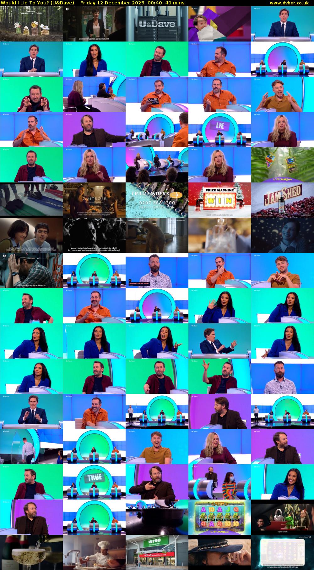 Would I Lie to You? (U&Dave) Friday 12 December 2025 00:40 - 01:20