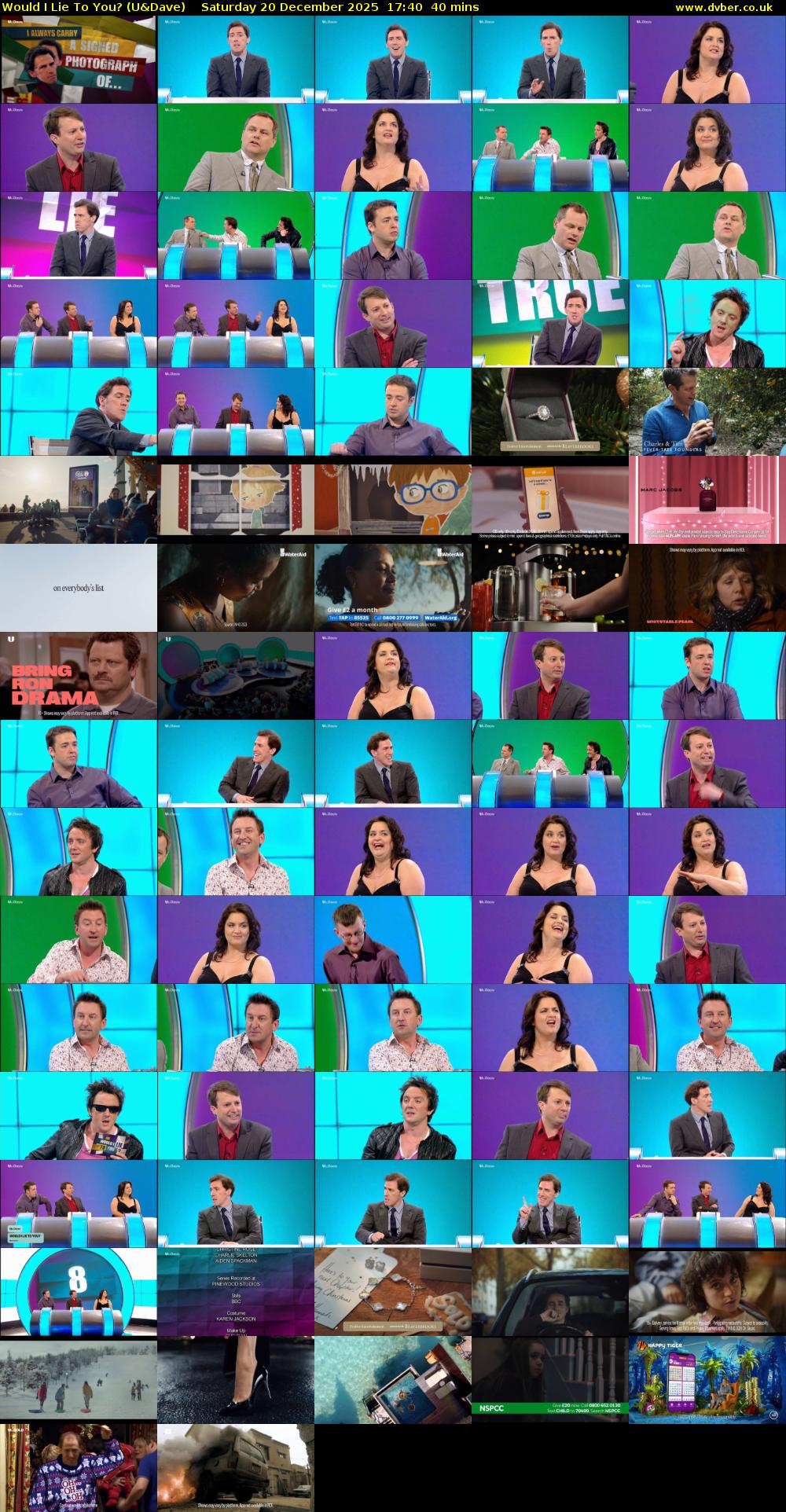Would I Lie to You? (U&Dave) Saturday 20 December 2025 17:40 - 18:20