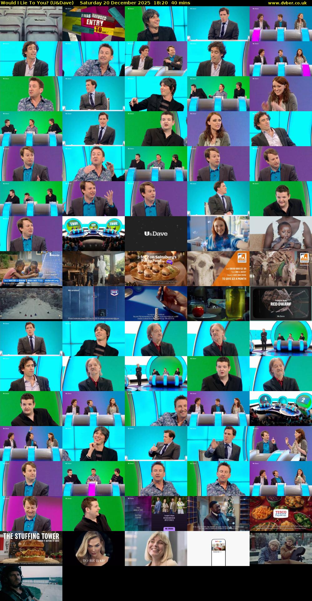 Would I Lie to You? (U&Dave) Saturday 20 December 2025 18:20 - 19:00