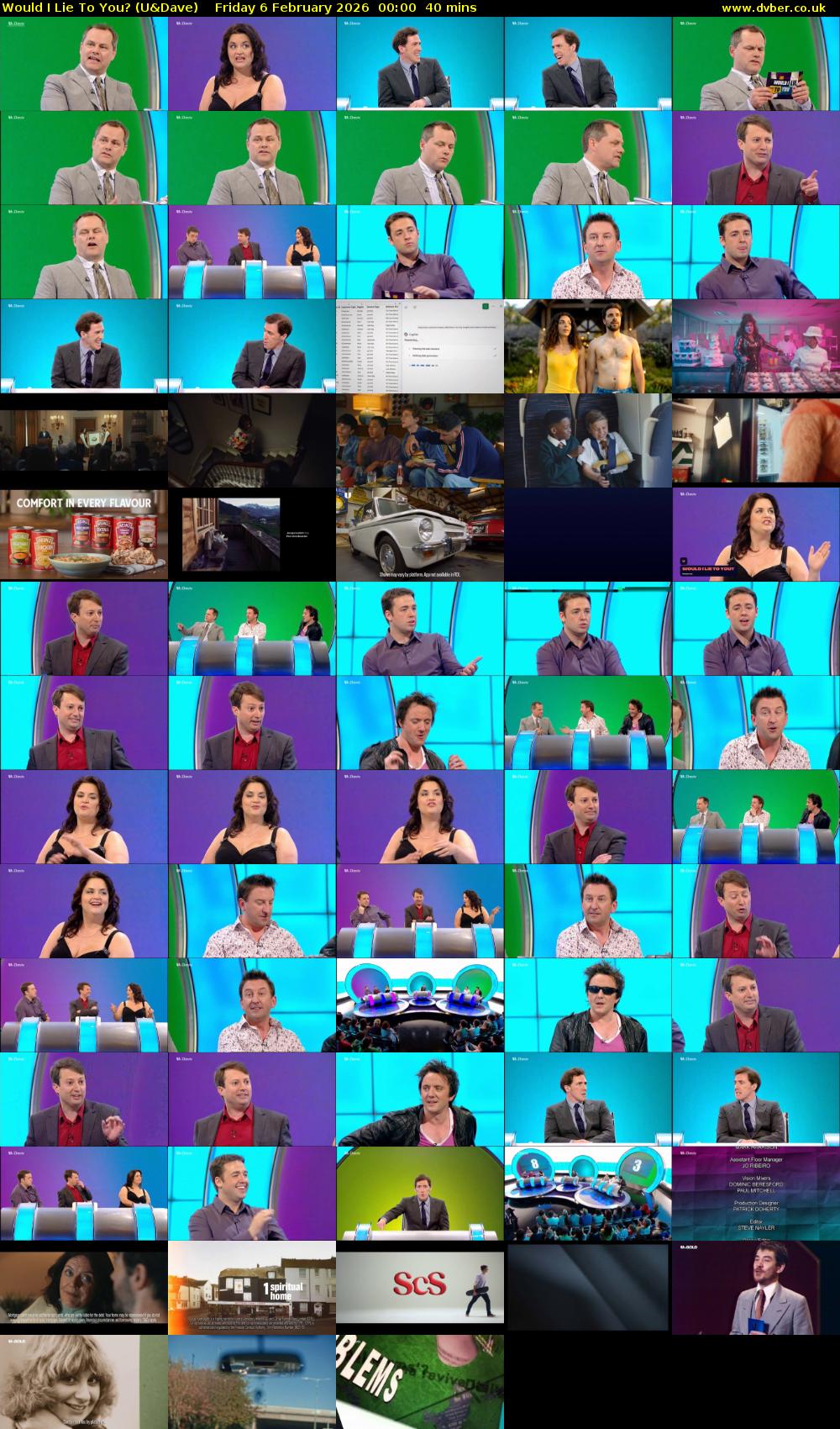 Would I Lie to You? (U&Dave) Friday 6 February 2026 00:00 - 00:40