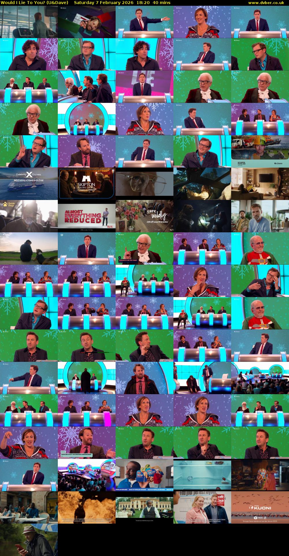 Would I Lie to You? (U&Dave) Saturday 7 February 2026 18:20 - 19:00