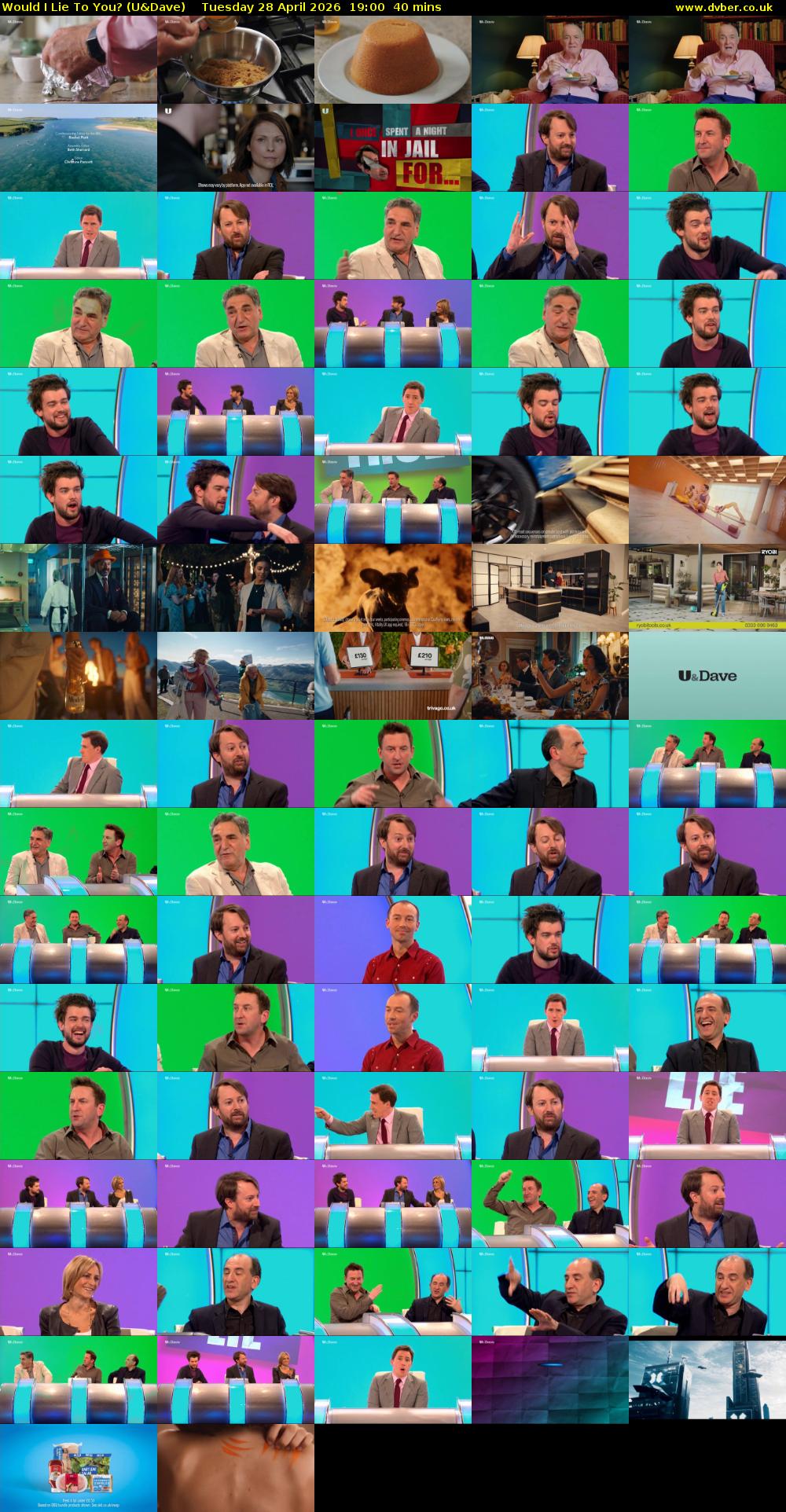 Would I Lie to You? (U&Dave) Tuesday 28 April 2026 19:00 - 19:40