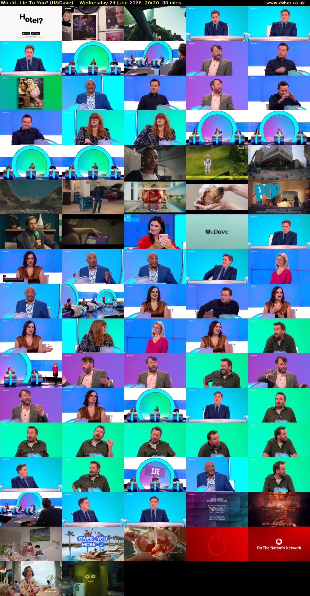 Would I Lie to You? (U&Dave) Wednesday 24 June 2026 20:20 - 21:00