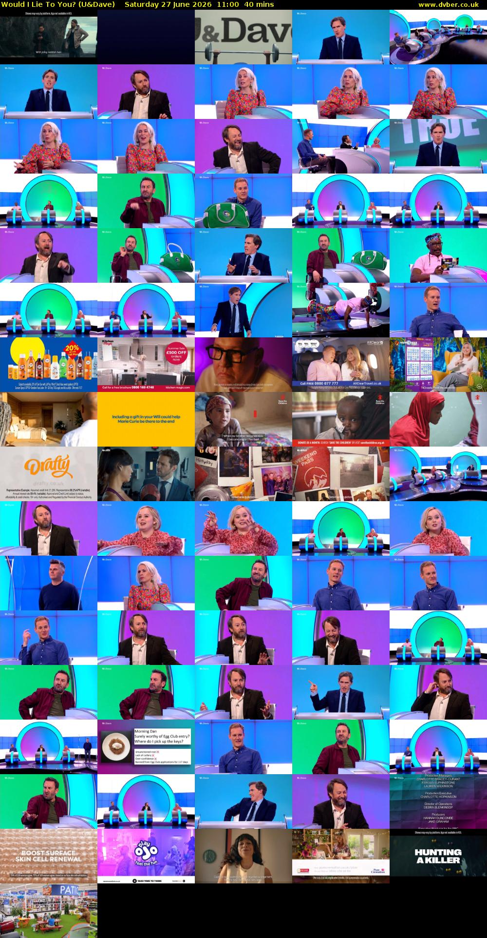 Would I Lie to You? (U&Dave) Saturday 27 June 2026 11:00 - 11:40