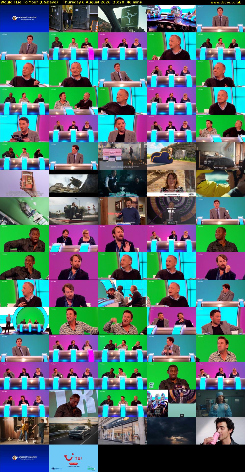 Would I Lie to You? (U&Dave) Thursday 6 August 2026 20:20 - 21:00