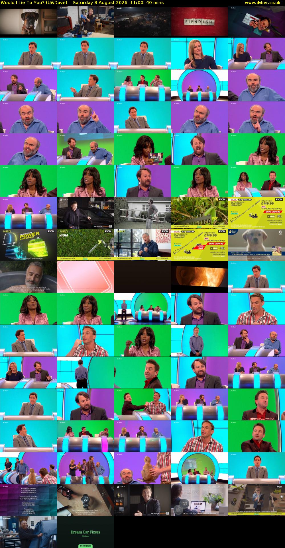 Would I Lie to You? (U&Dave) Saturday 8 August 2026 11:00 - 11:40