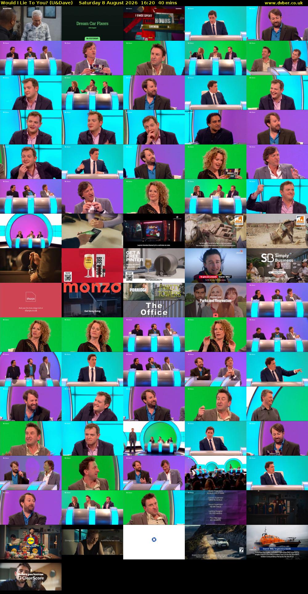 Would I Lie to You? (U&Dave) Saturday 8 August 2026 16:20 - 17:00