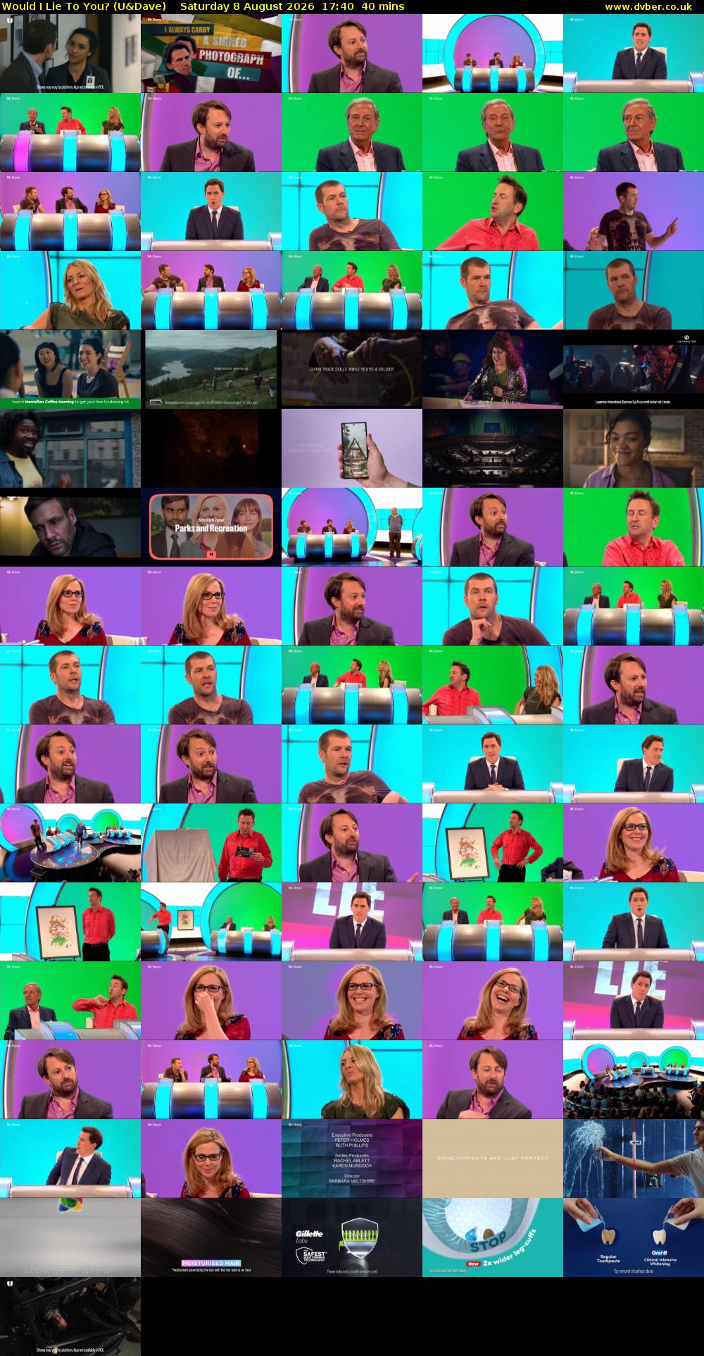 Would I Lie to You? (U&Dave) Saturday 8 August 2026 17:40 - 18:20