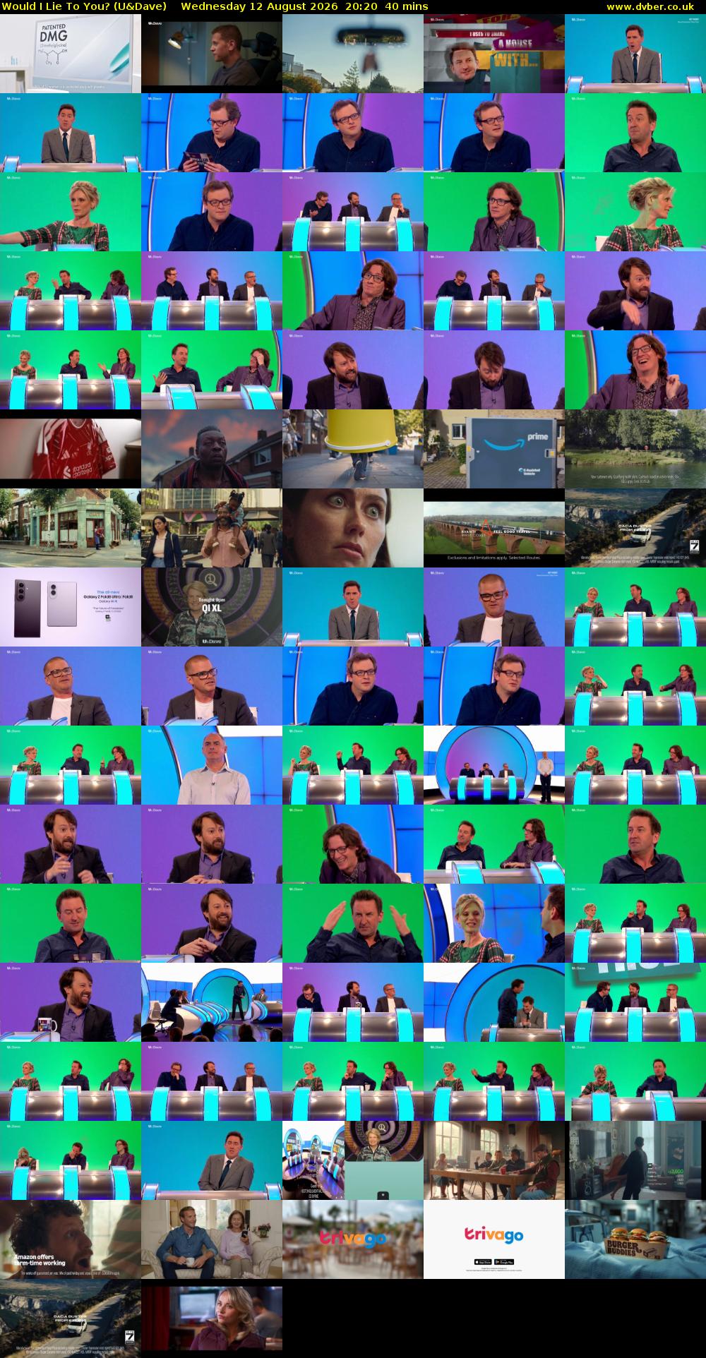 Would I Lie to You? (U&Dave) Wednesday 12 August 2026 20:20 - 21:00
