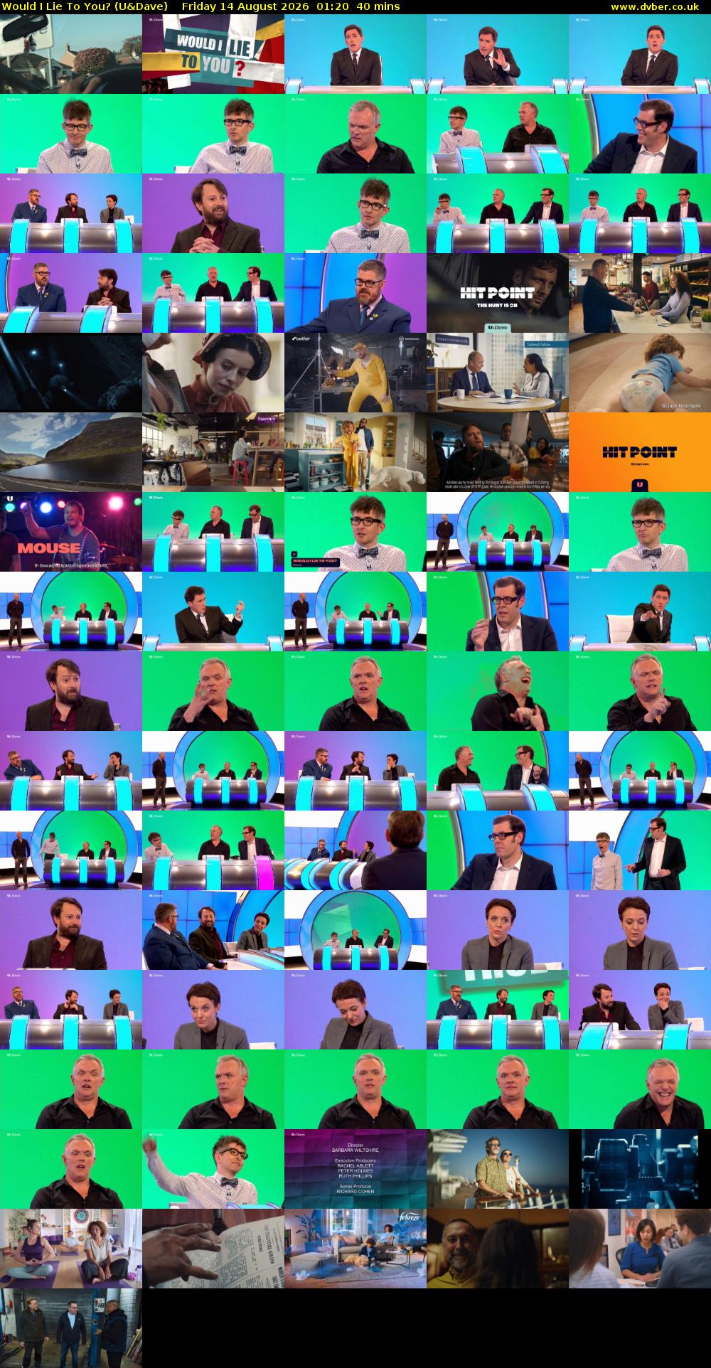 Would I Lie to You? (U&Dave) Friday 14 August 2026 01:20 - 02:00