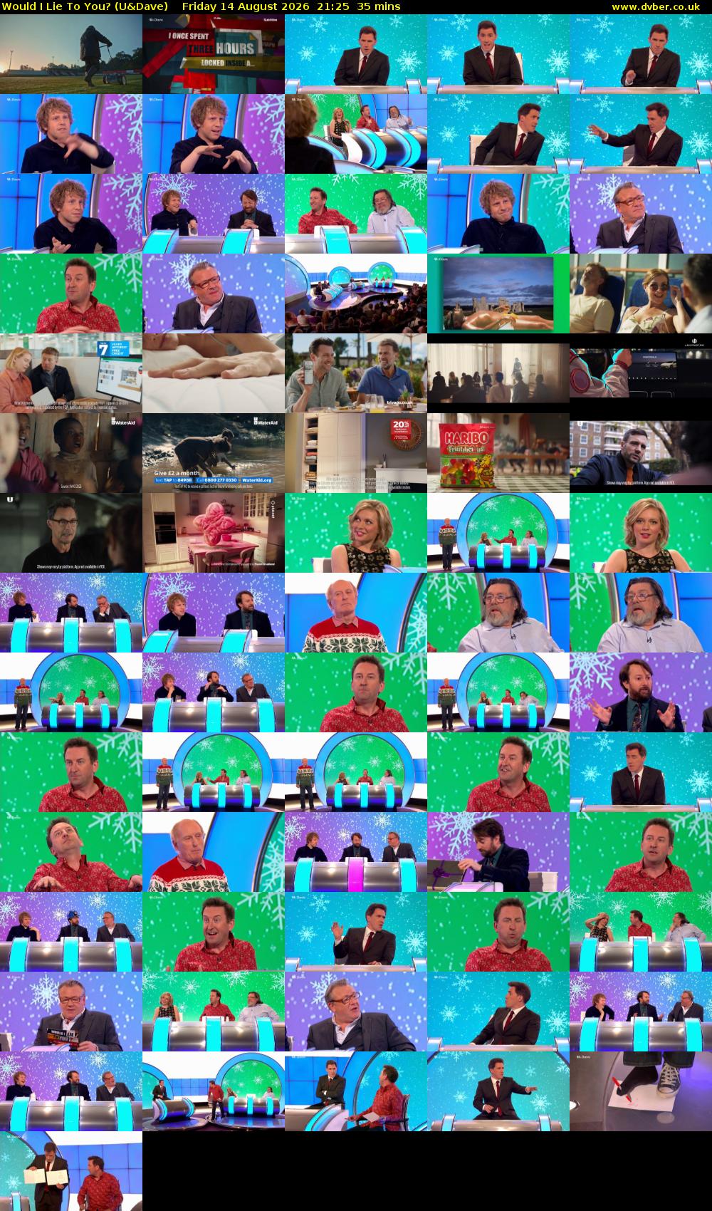 Would I Lie to You? (U&Dave) Friday 14 August 2026 21:25 - 22:00
