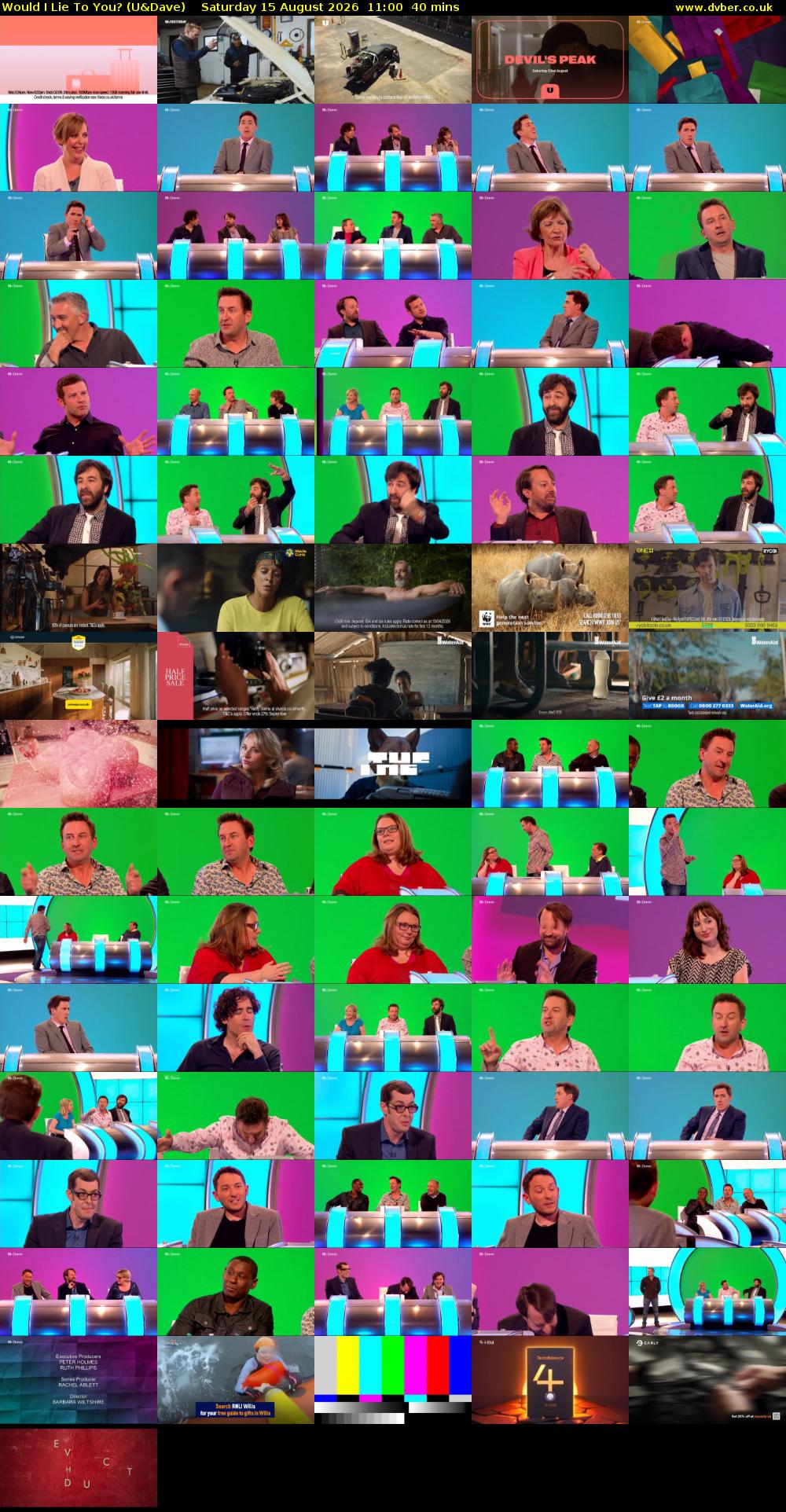 Would I Lie to You? (U&Dave) Saturday 15 August 2026 11:00 - 11:40