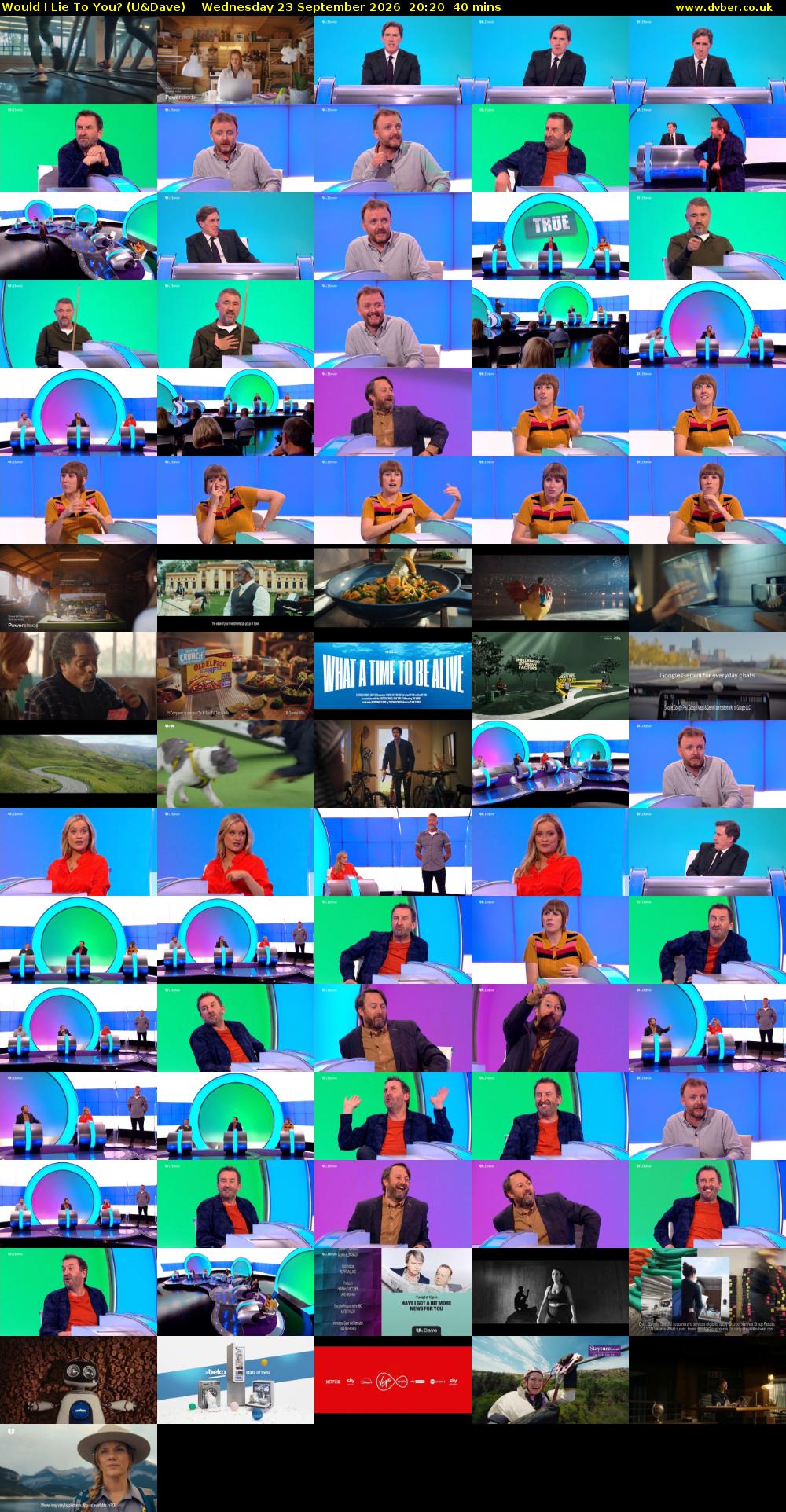 Would I Lie to You? (U&Dave) Wednesday 23 September 2026 20:20 - 21:00