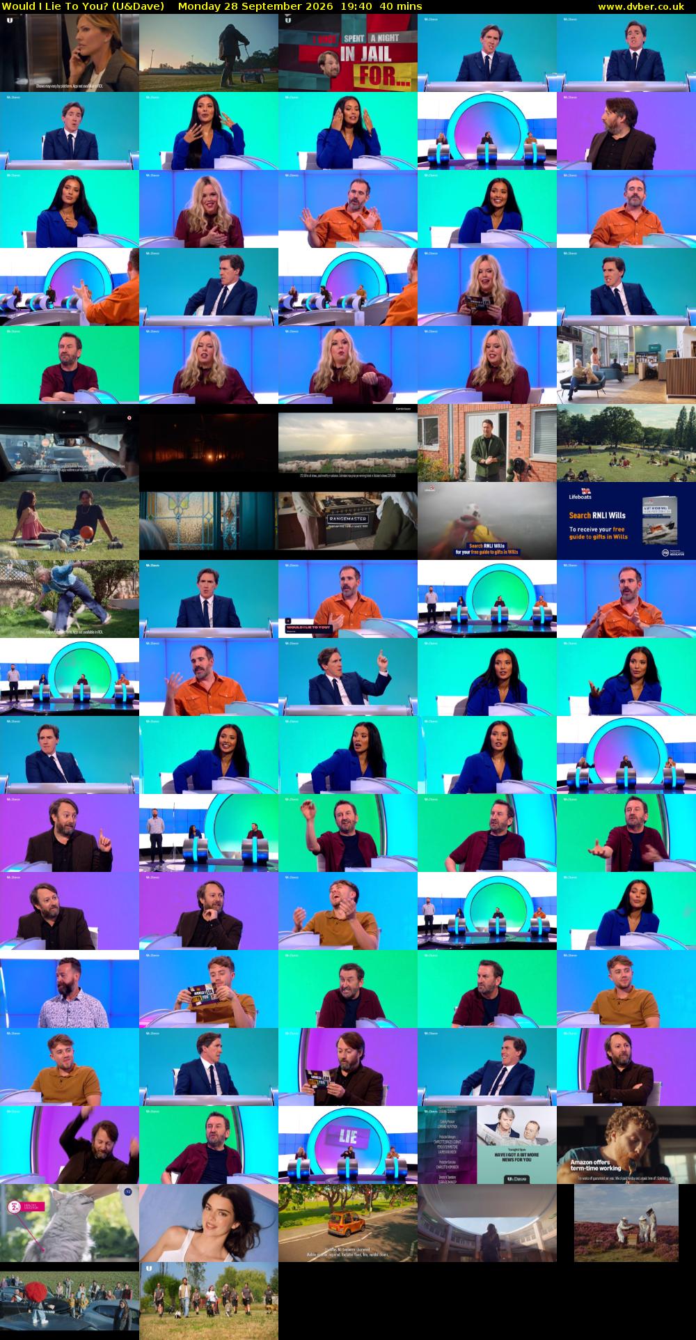 Would I Lie to You? (U&Dave) Monday 28 September 2026 19:40 - 20:20