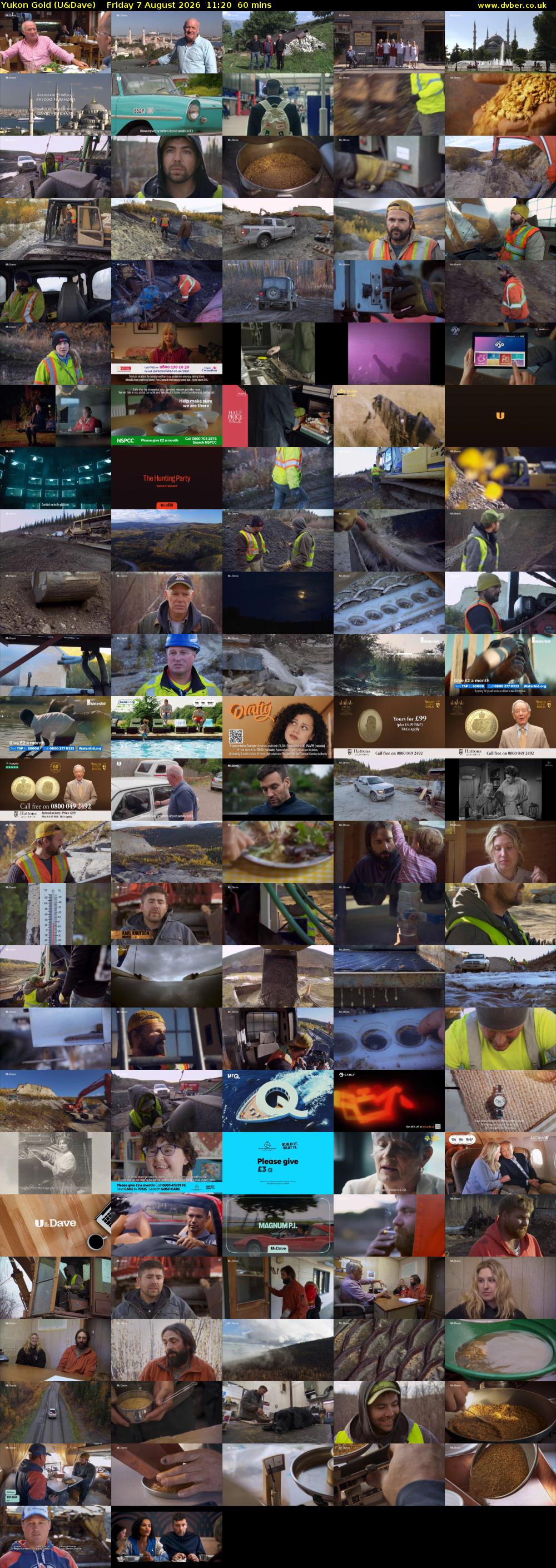 Yukon Gold (U&Dave) Friday 7 August 2026 11:20 - 12:20