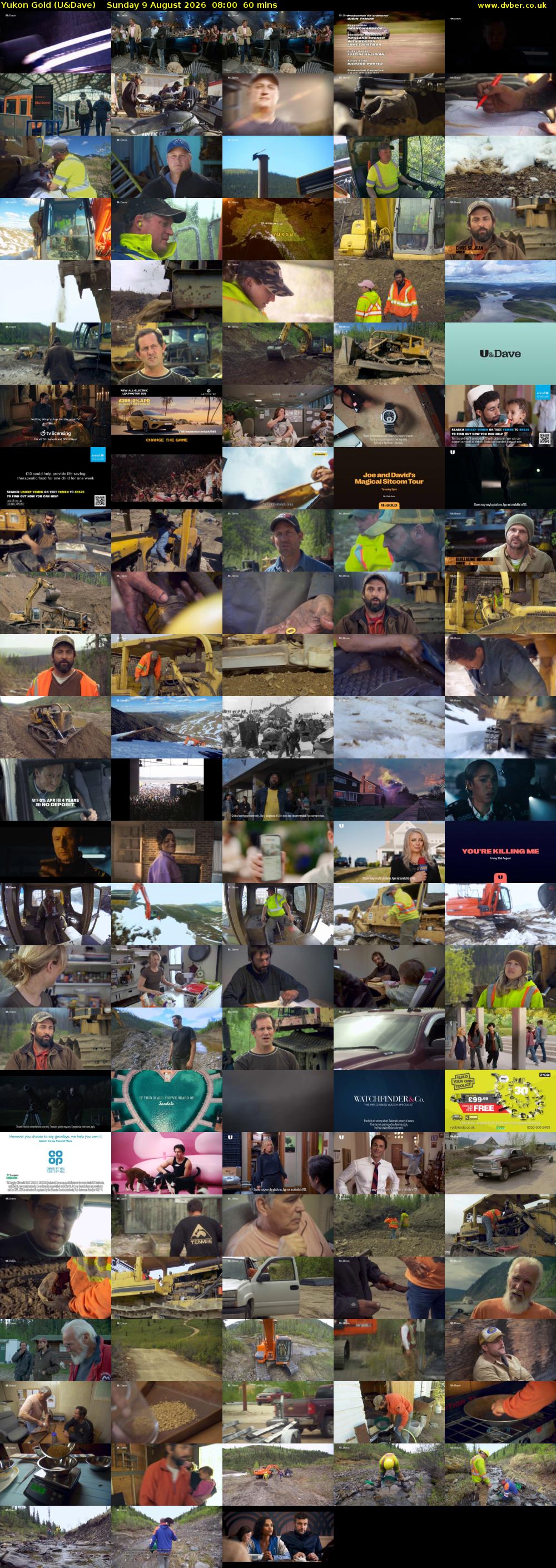 Yukon Gold (U&Dave) Sunday 9 August 2026 08:00 - 09:00
