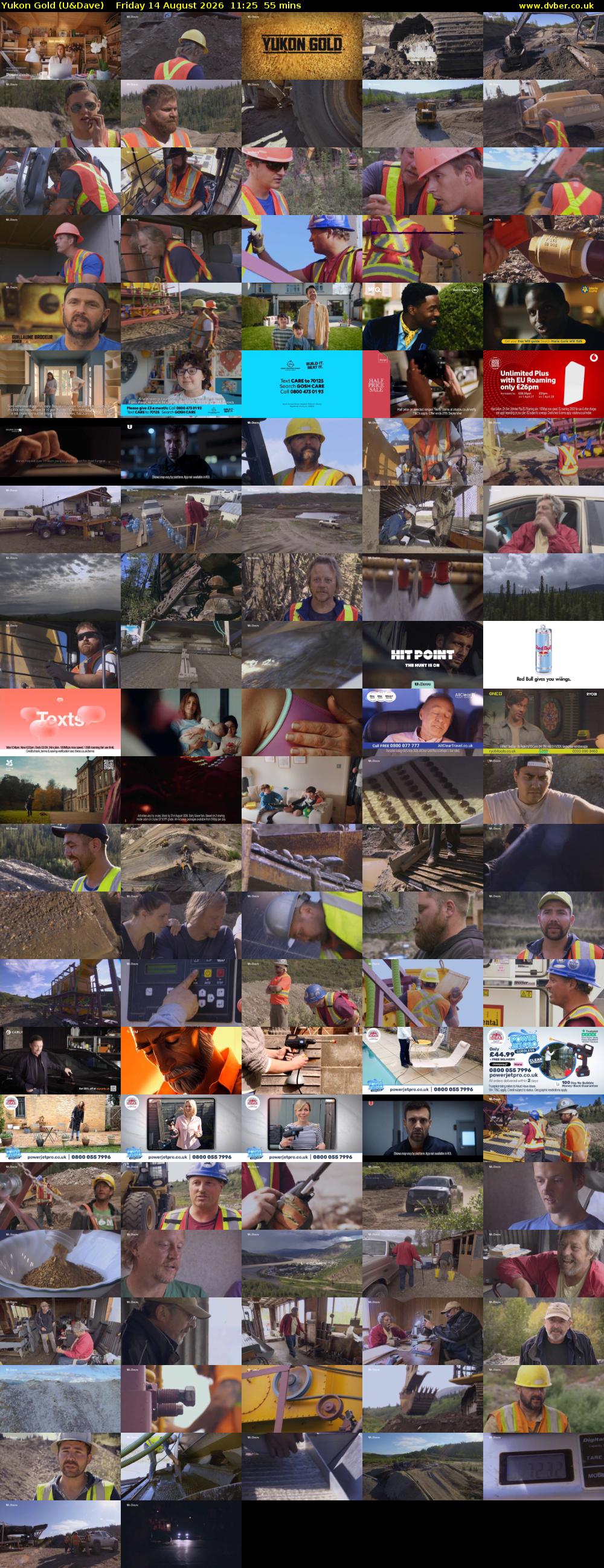 Yukon Gold (U&Dave) Friday 14 August 2026 11:25 - 12:20