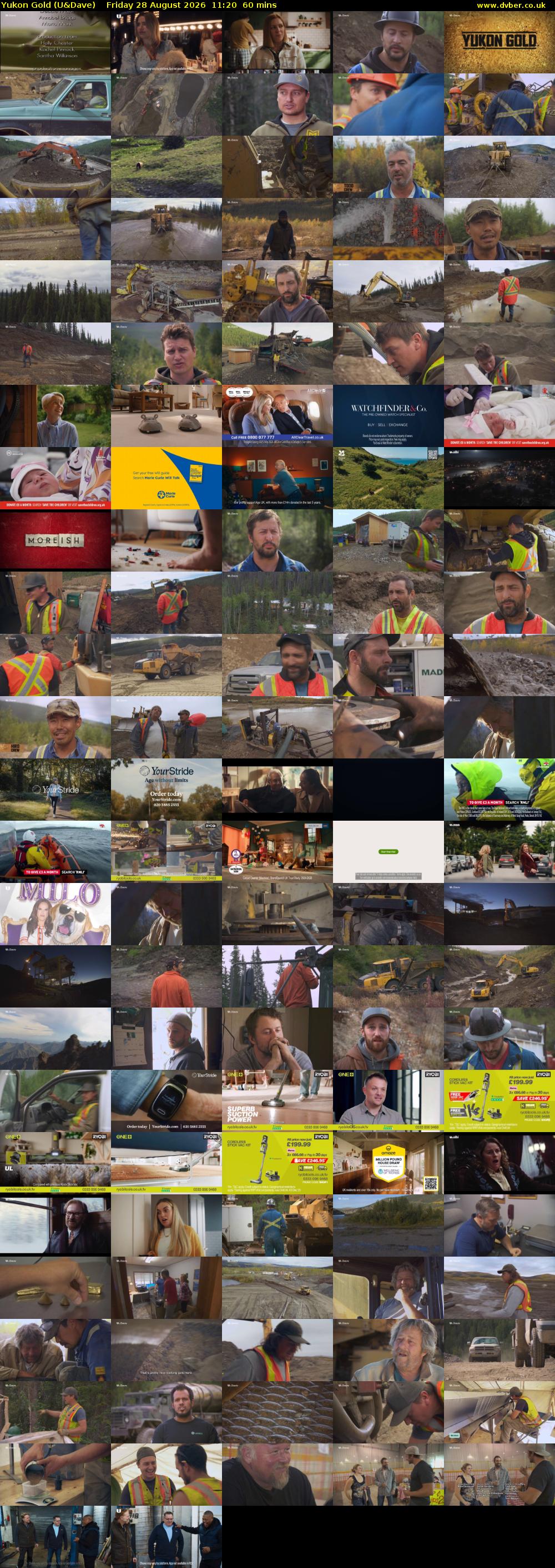 Yukon Gold (U&Dave) Friday 28 August 2026 11:20 - 12:20
