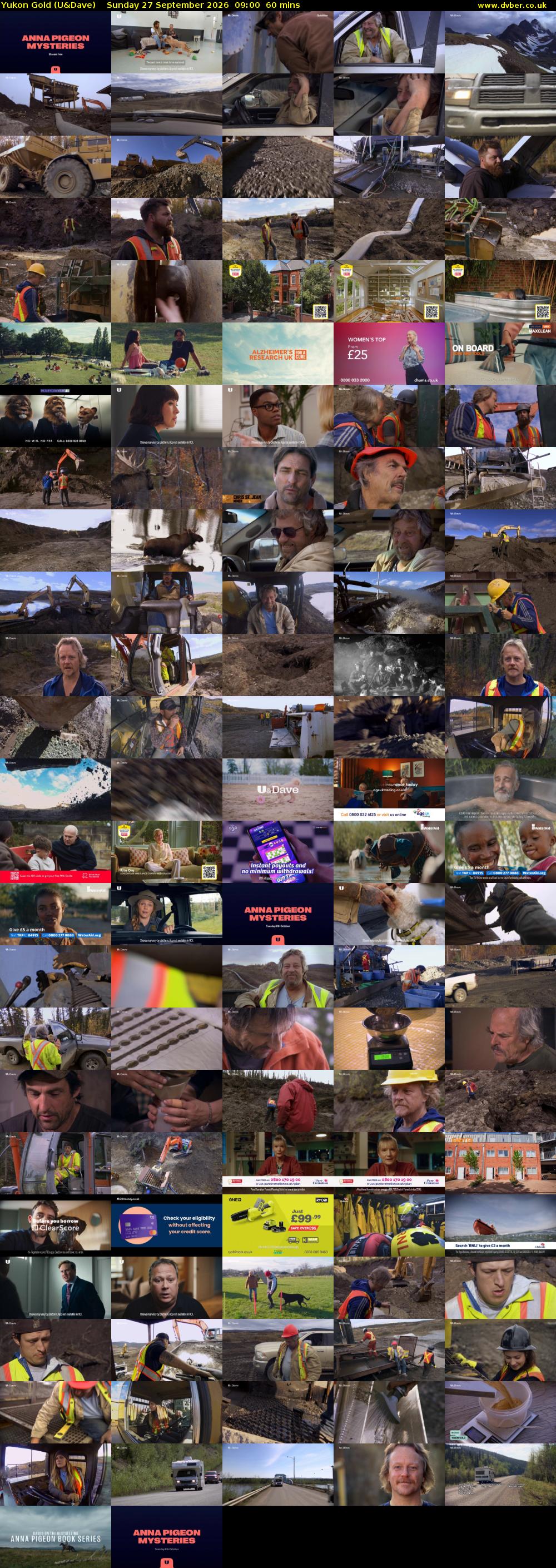 Yukon Gold (U&Dave) Sunday 27 September 2026 09:00 - 10:00