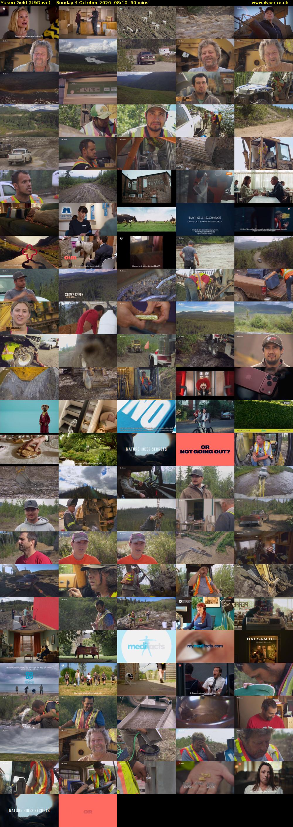 Yukon Gold (U&Dave) Sunday 4 October 2026 08:10 - 09:10