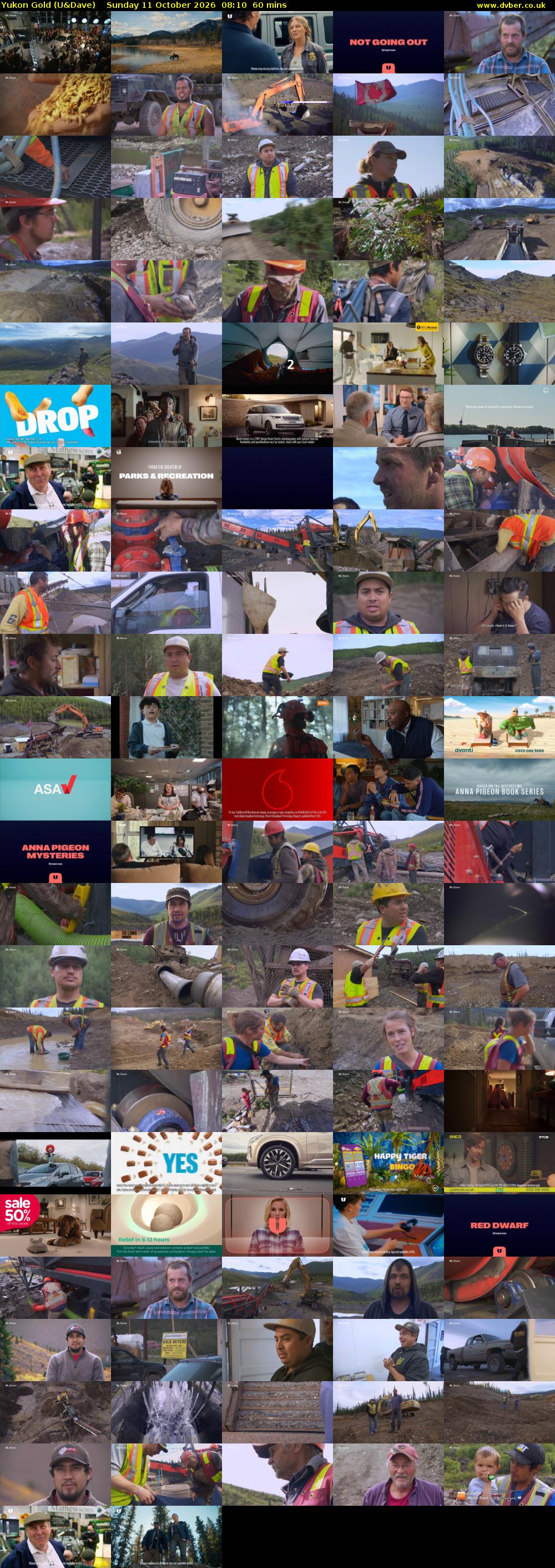Yukon Gold (U&Dave) Sunday 11 October 2026 08:10 - 09:10