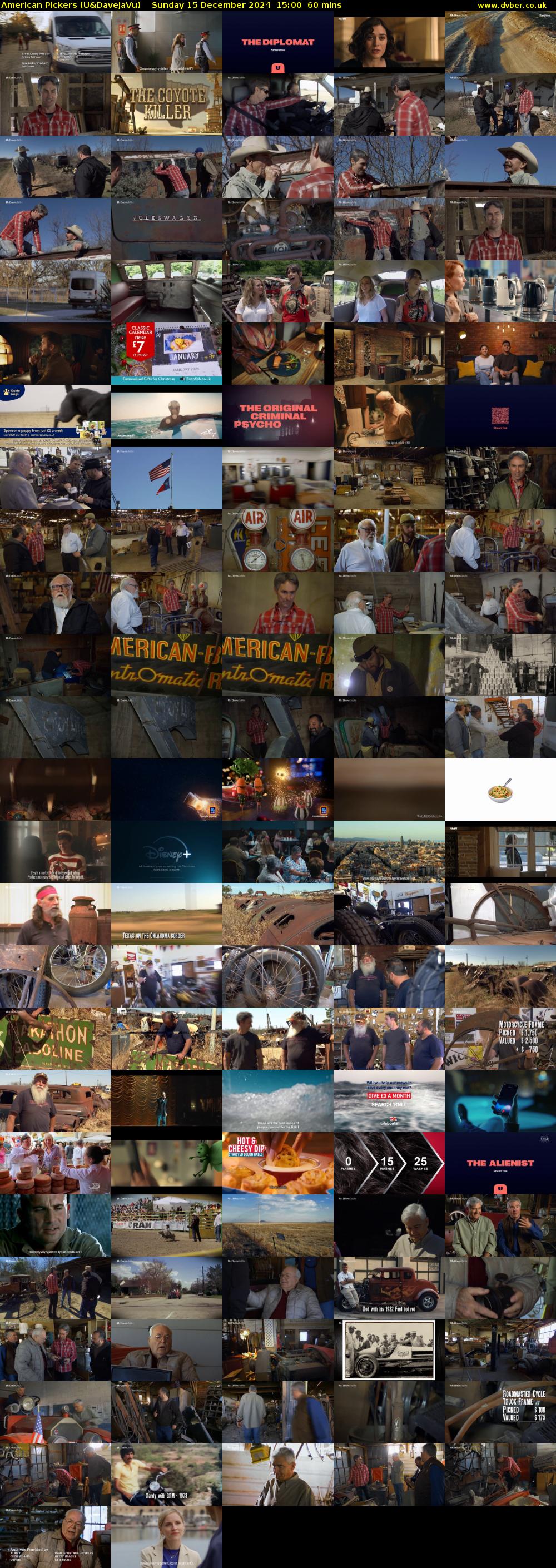 American Pickers (U&DaveJaVu) Sunday 15 December 2024 15:00 - 16:00