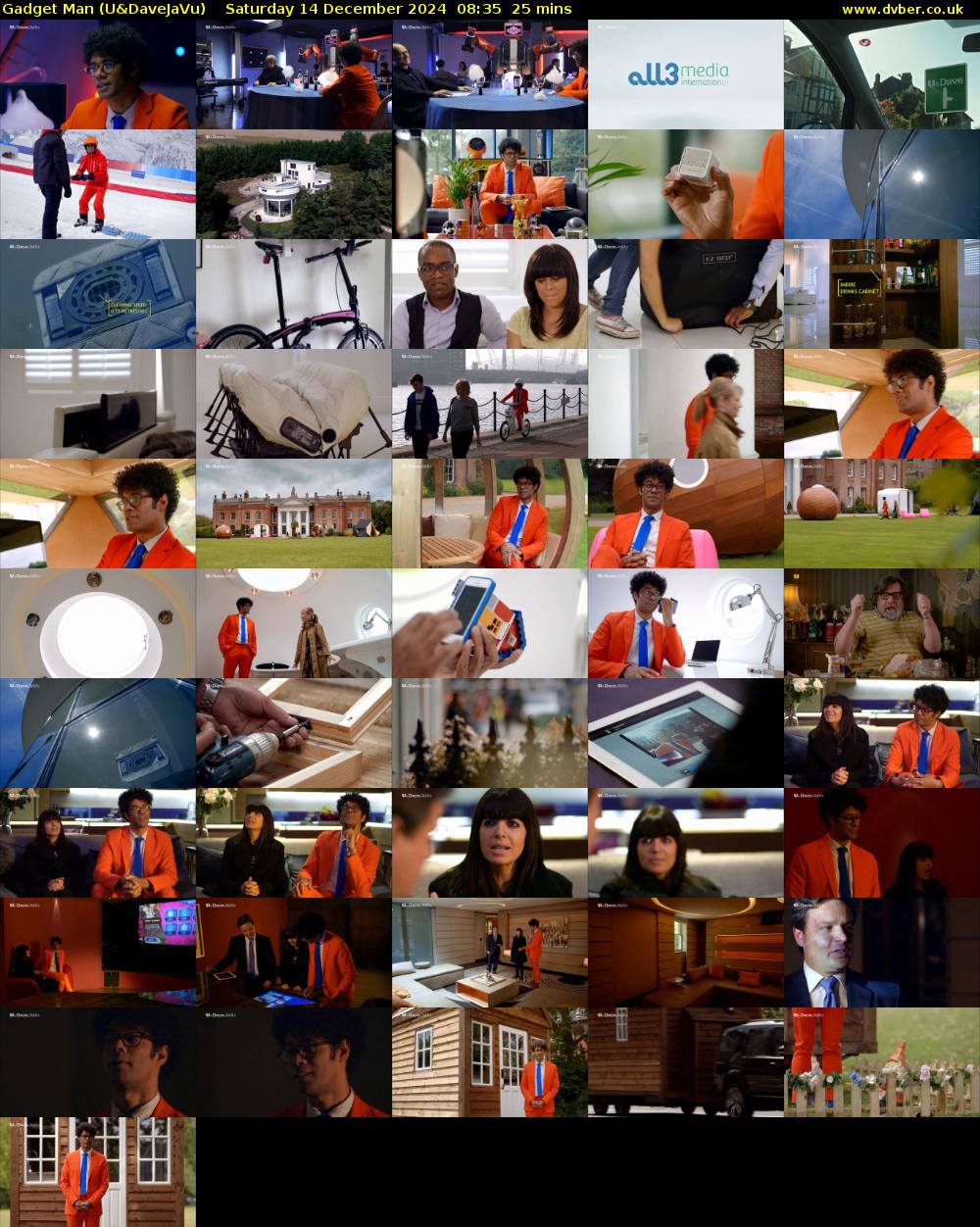 Gadget Man (U&DaveJaVu) Saturday 14 December 2024 08:35 - 09:00