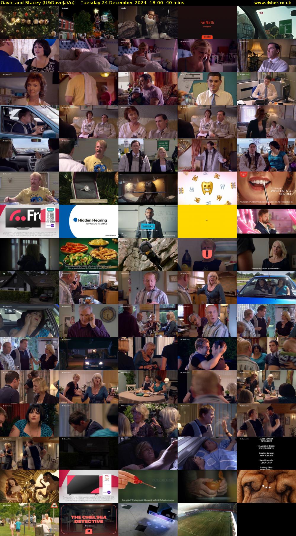 Gavin and Stacey (U&DaveJaVu) Tuesday 24 December 2024 18:00 - 18:40