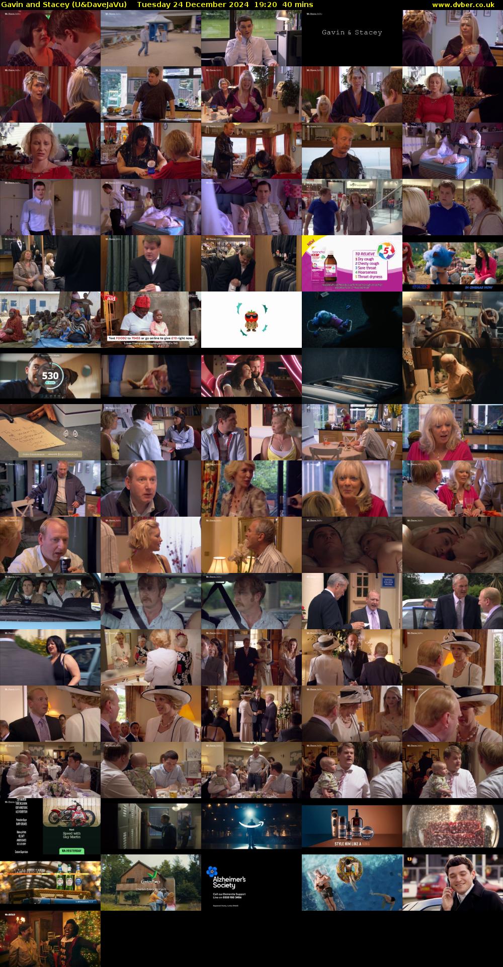 Gavin and Stacey (U&DaveJaVu) Tuesday 24 December 2024 19:20 - 20:00