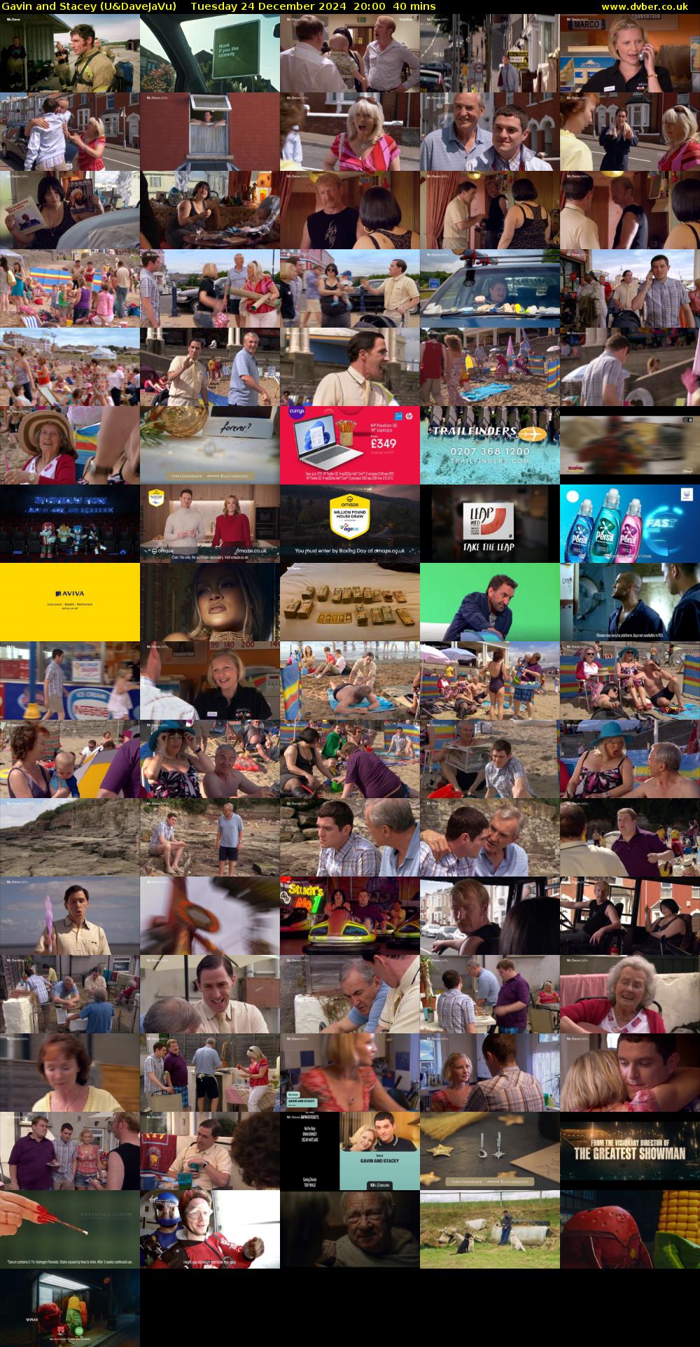 Gavin and Stacey (U&DaveJaVu) Tuesday 24 December 2024 20:00 - 20:40