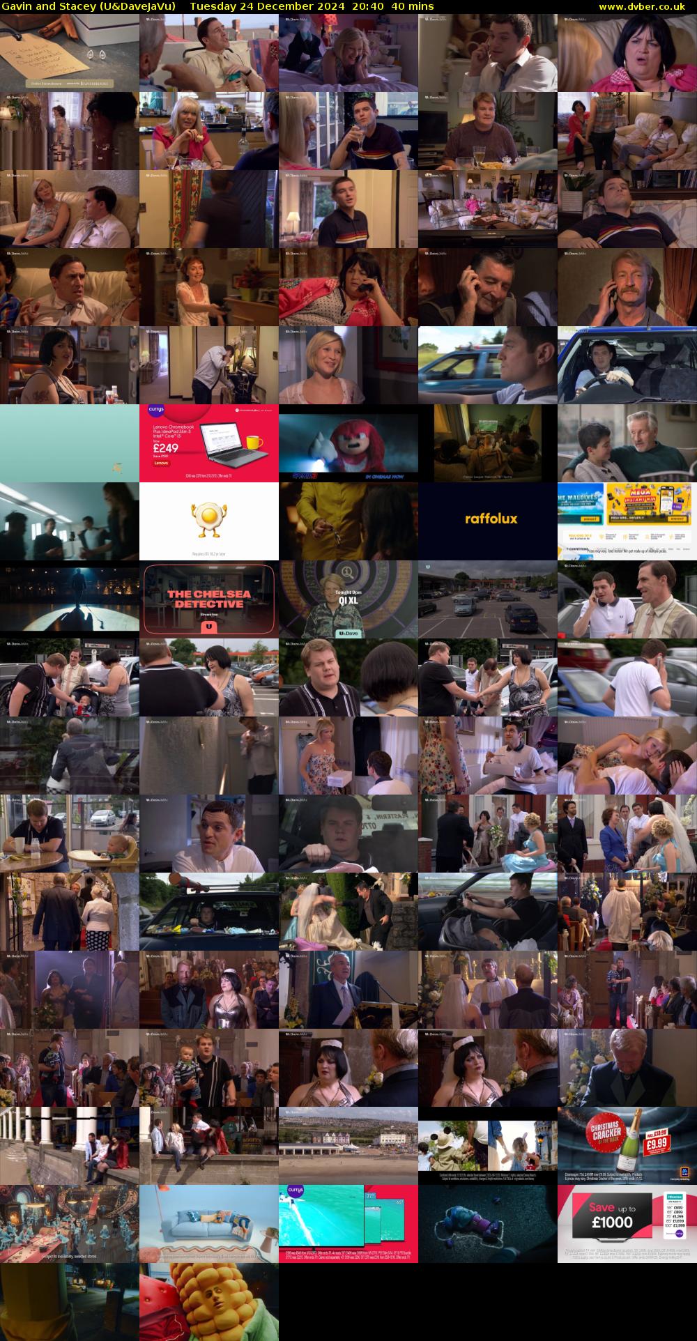 Gavin and Stacey (U&DaveJaVu) Tuesday 24 December 2024 20:40 - 21:20