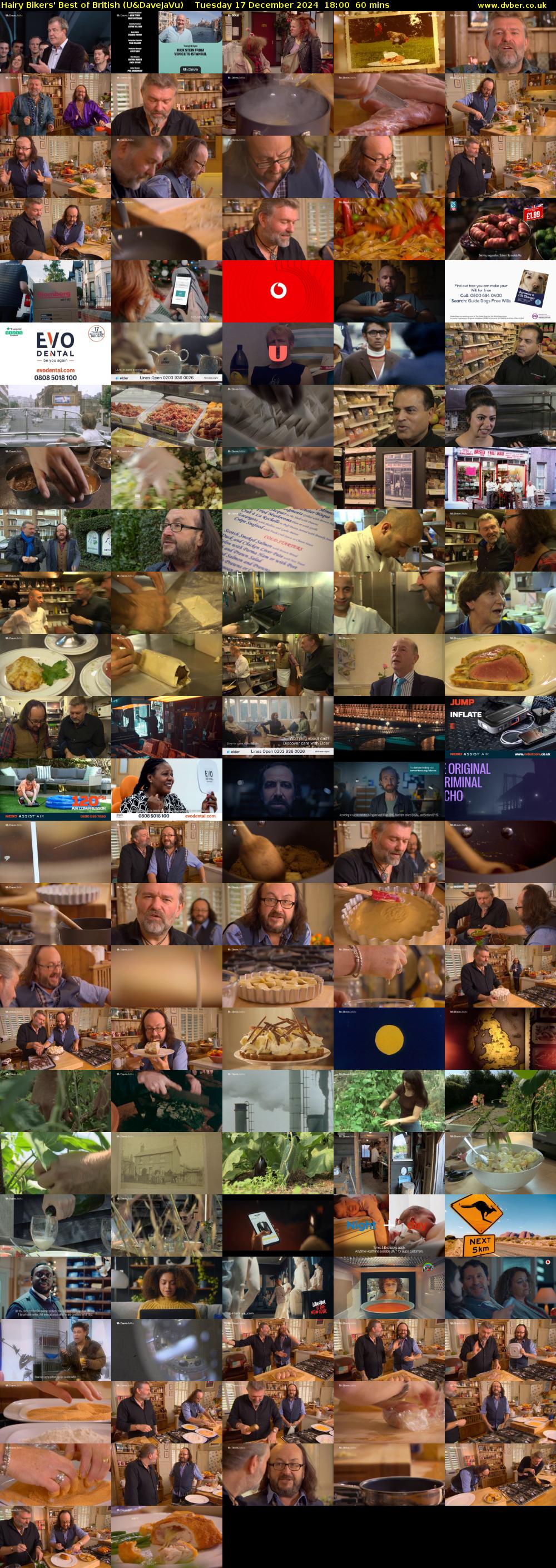 Hairy Bikers' Best of British (U&DaveJaVu) Tuesday 17 December 2024 18:00 - 19:00