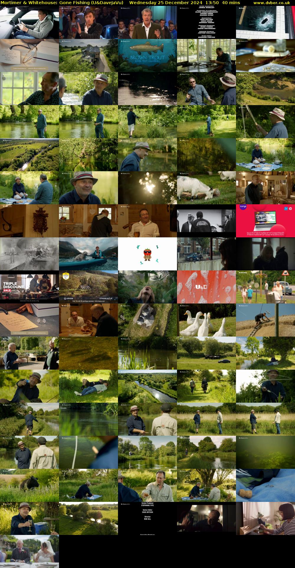 Mortimer & Whitehouse: Gone Fishing (U&DaveJaVu) Wednesday 25 December 2024 13:50 - 14:30