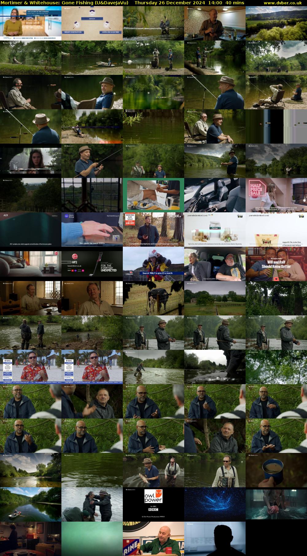 Mortimer & Whitehouse: Gone Fishing (U&DaveJaVu) Thursday 26 December 2024 14:00 - 14:40